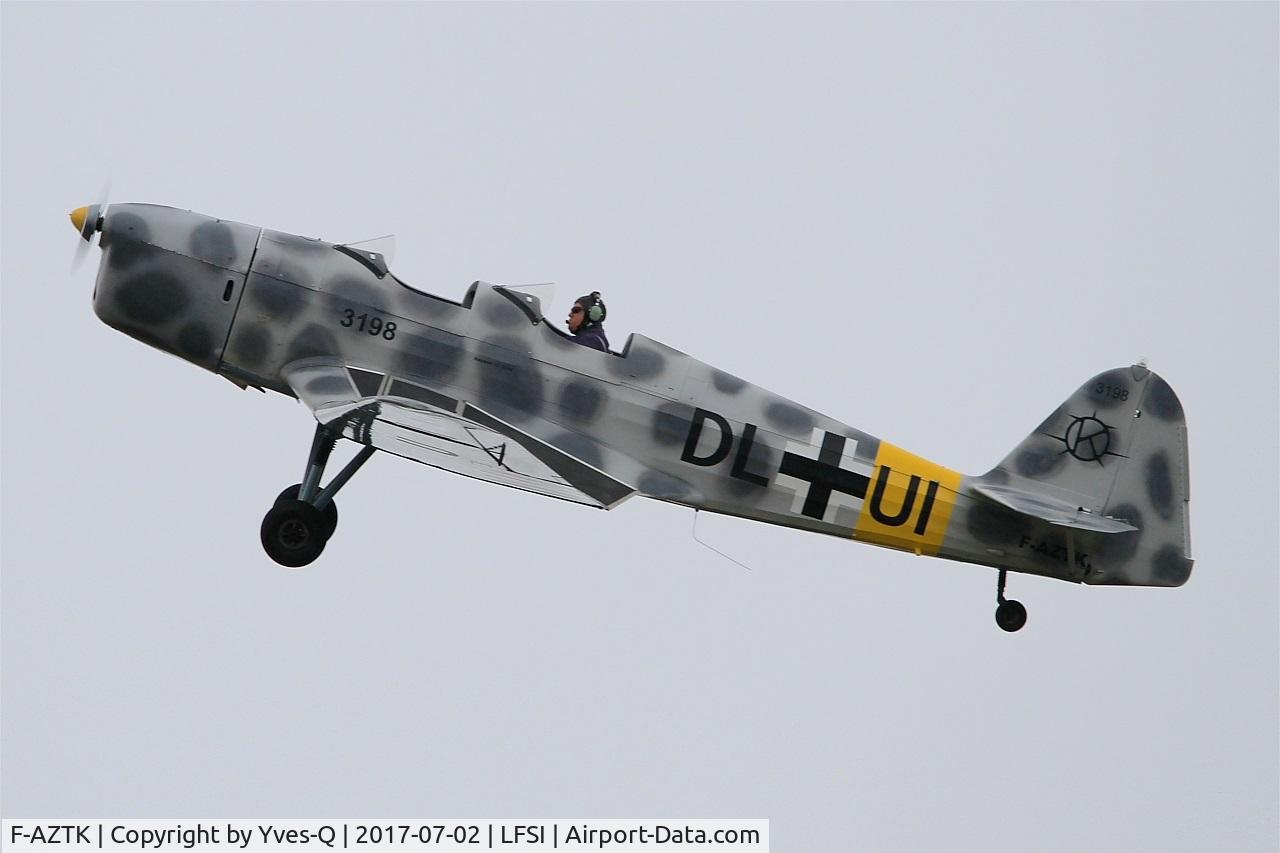 F-AZTK, 1940 Klemm Kl-35D C/N 1854, Klemm Kl-35D, On display, St Dizier-Robinson Air Base 113 (LFSI) Open day 2017