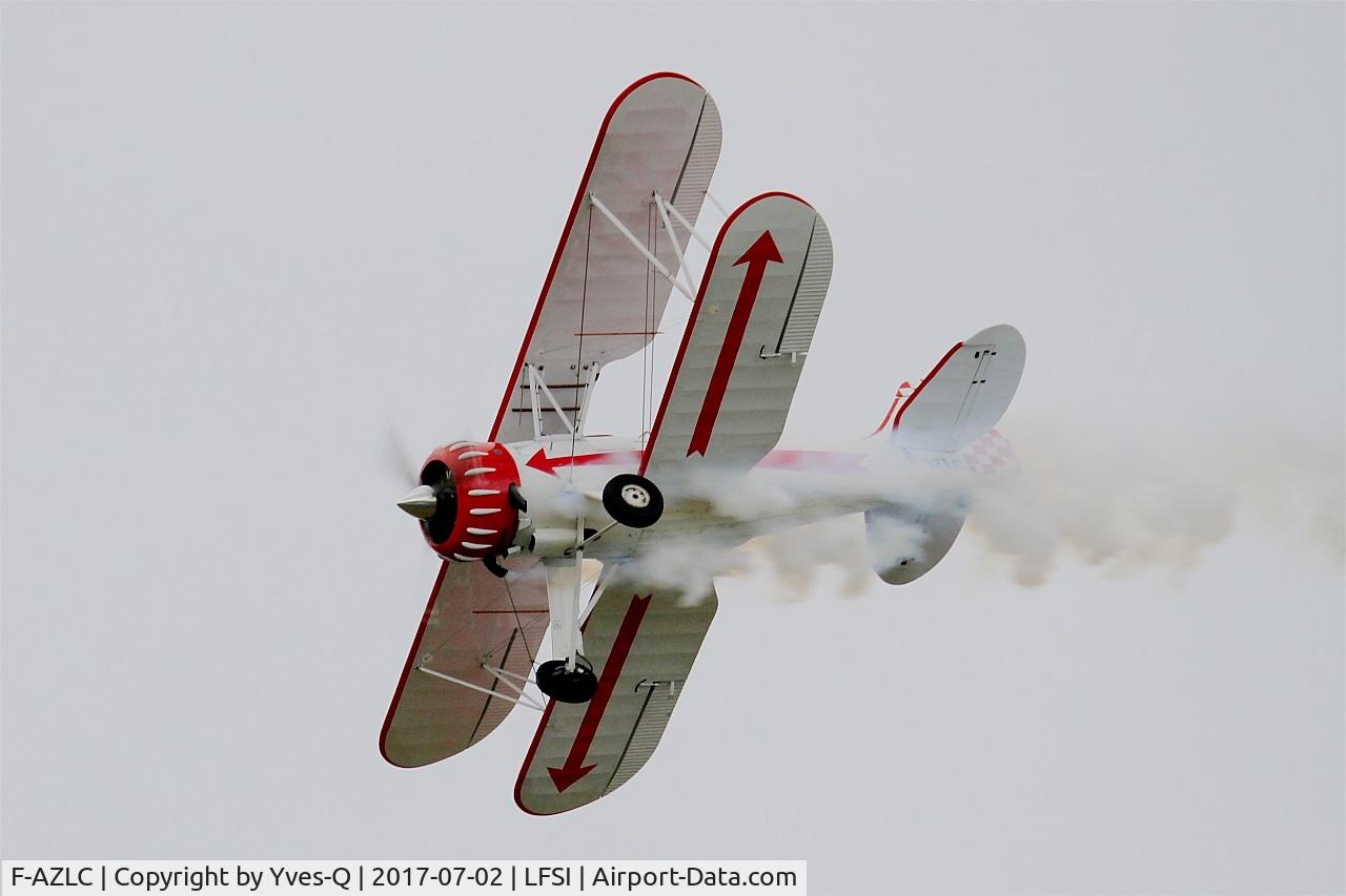 F-AZLC, Waco UPF7 C/N 5711, Waco UPF7, On display, St Dizier-Robinson Air Base 113 (LFSI) Open day 2017