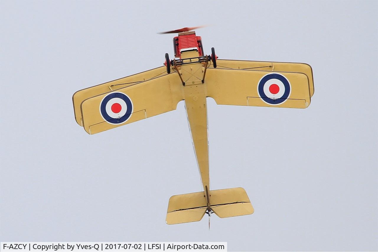 F-AZCY, Royal Aircraft Factory SE-5A Replica C/N 03, Royal Aircraft Factory SE-5A Replica, On display, St Dizier-Robinson Air Base 113 (LFSI) Open day 2017