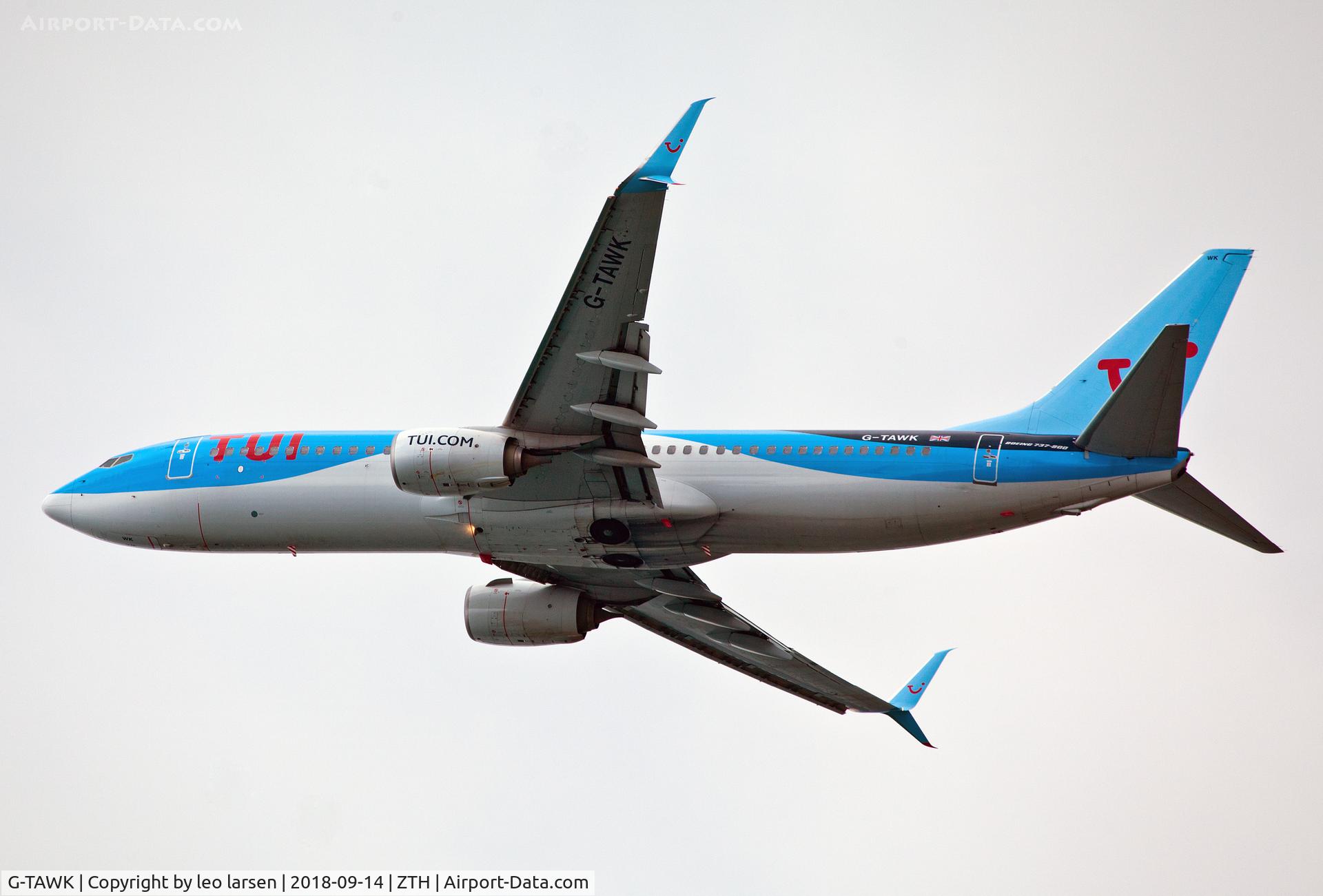 G-TAWK, 2012 Boeing 737-8K5 C/N 37239, Zakynthos 14.9.2018