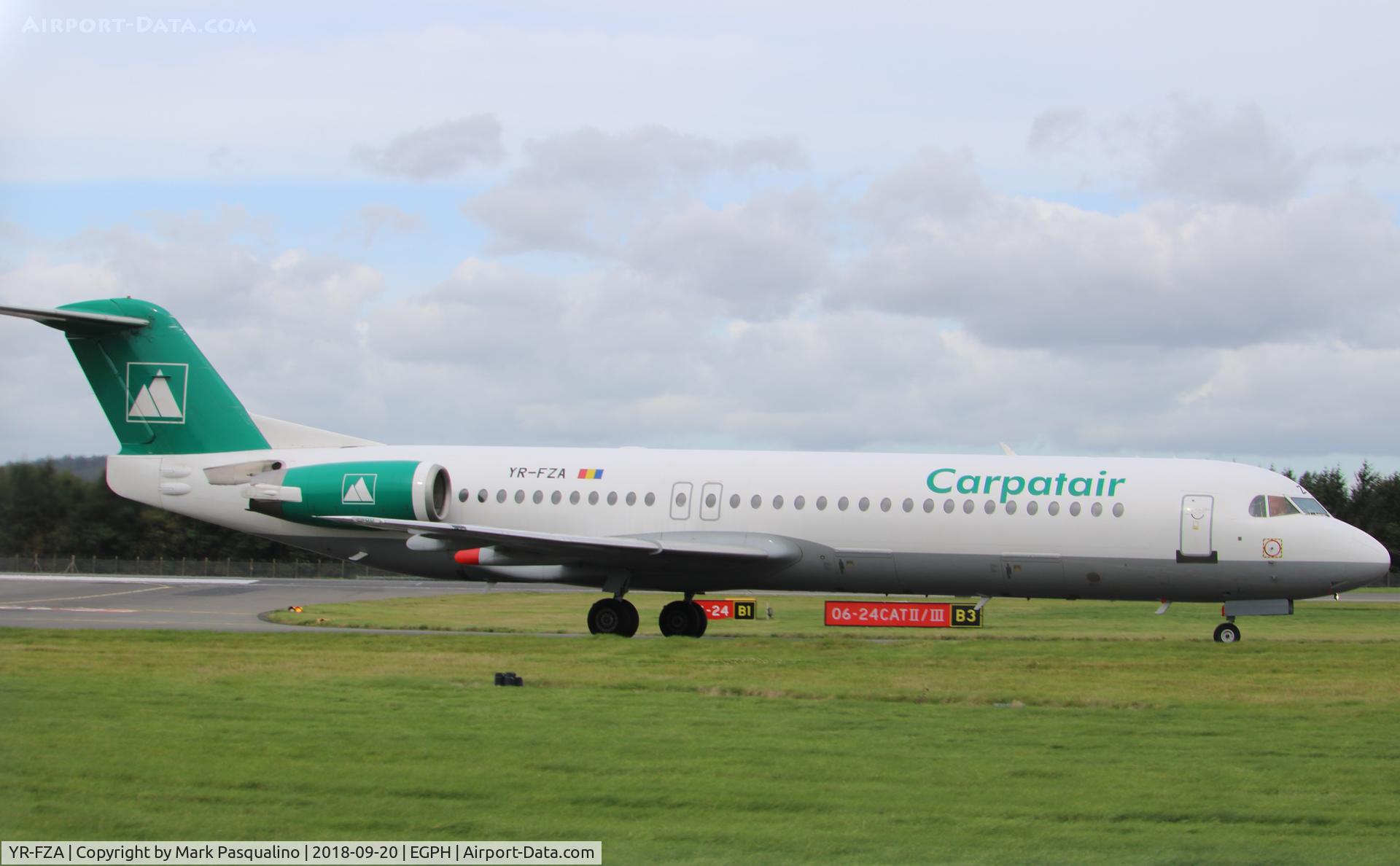 YR-FZA, 1992 Fokker 100 (F-28-0100) C/N 11395, Fokker 100