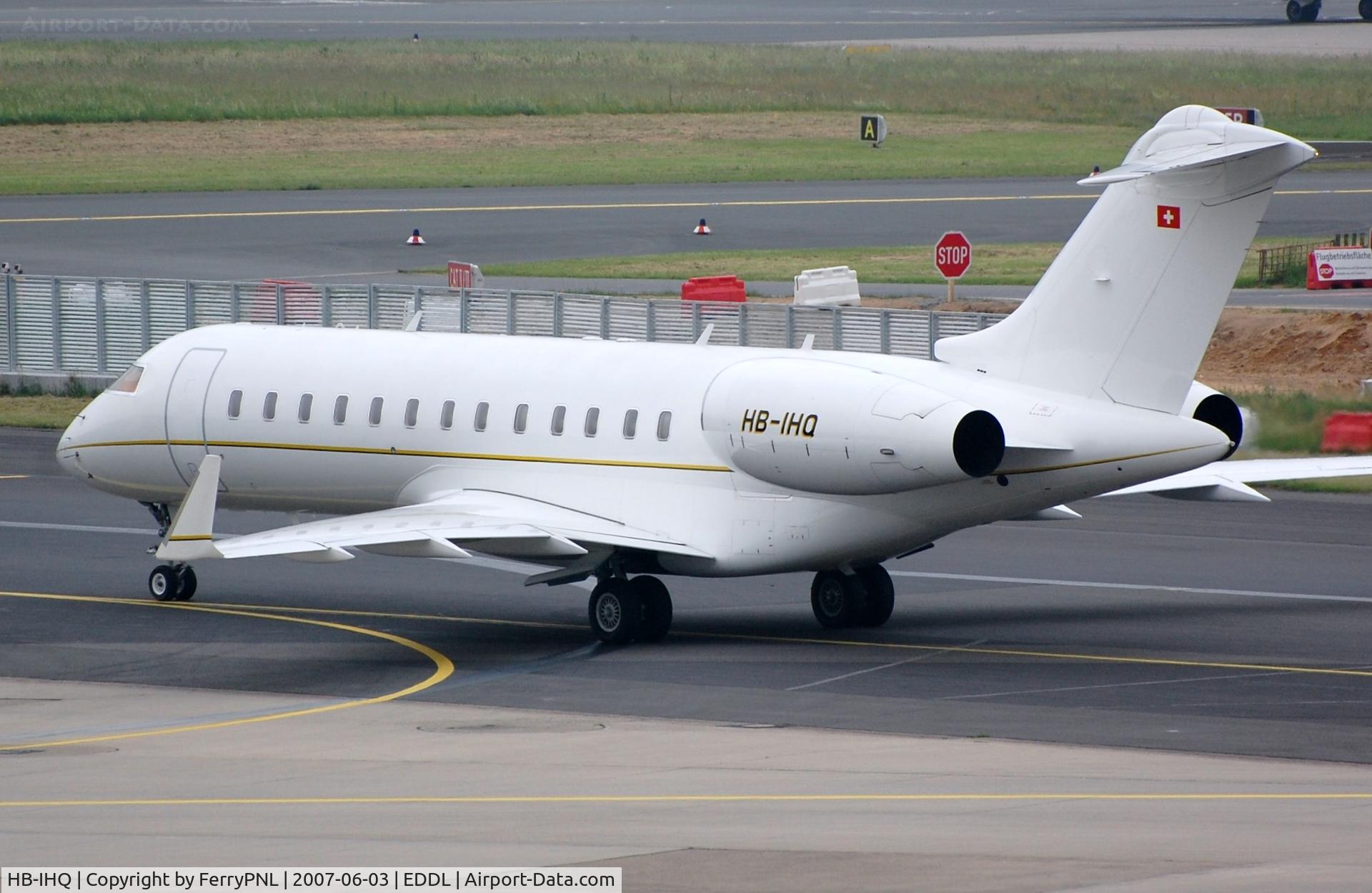HB-IHQ, 1998 Bombardier BD-700-1A10 Global Express C/N 9011, KJJ Transportation Global Express