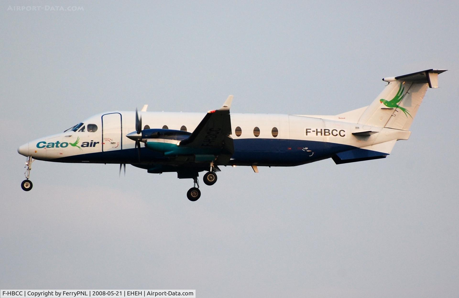 F-HBCC, 1999 Beech 1900D C/N UE-350, Chalair aquired this Be1900 from Cato Air and was operating it in the former owners livery.