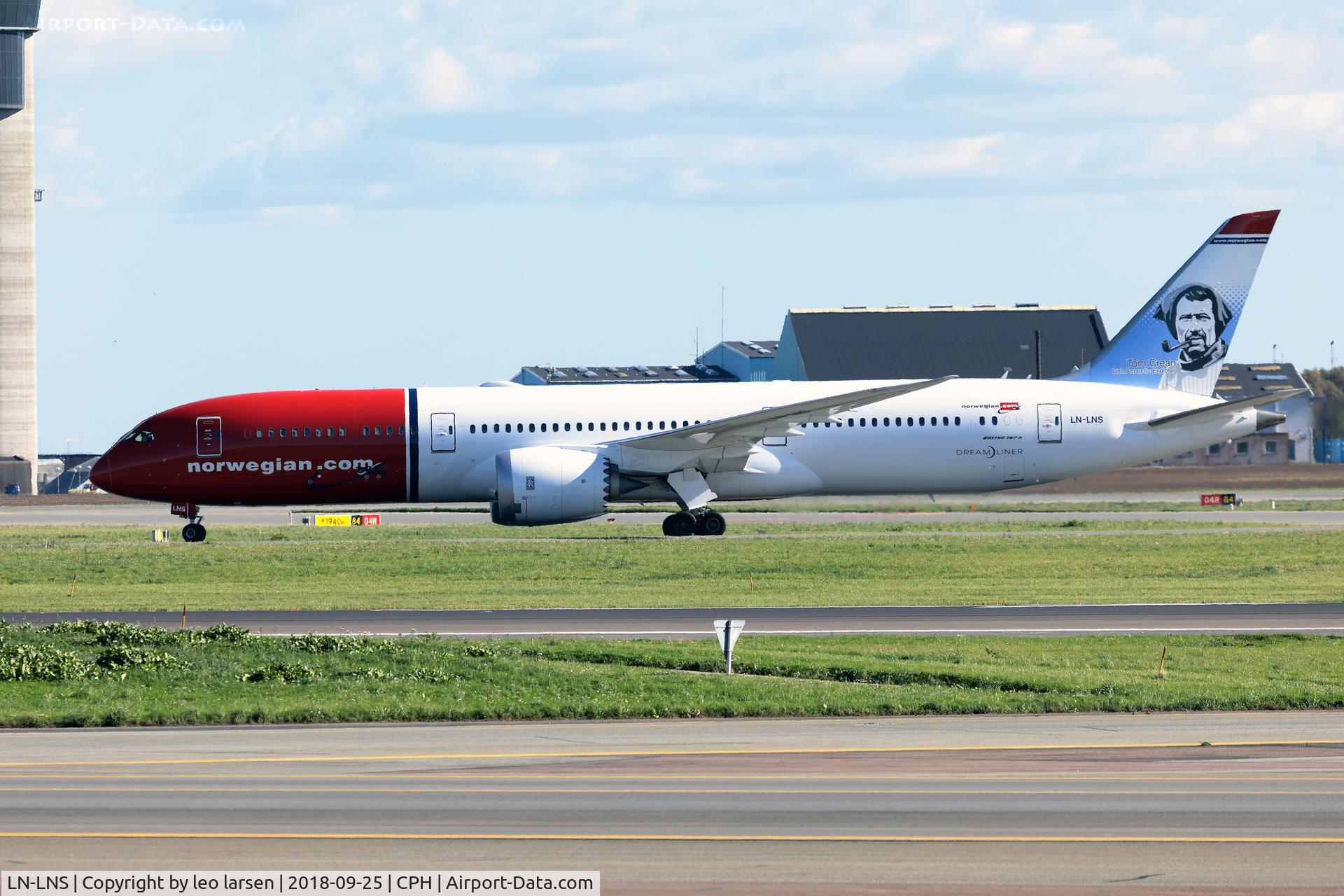 LN-LNS, 2017 Boeing 787-9 Dreamliner C/N 63311, Copenhagen 25.9.2018.ex G-CKKL