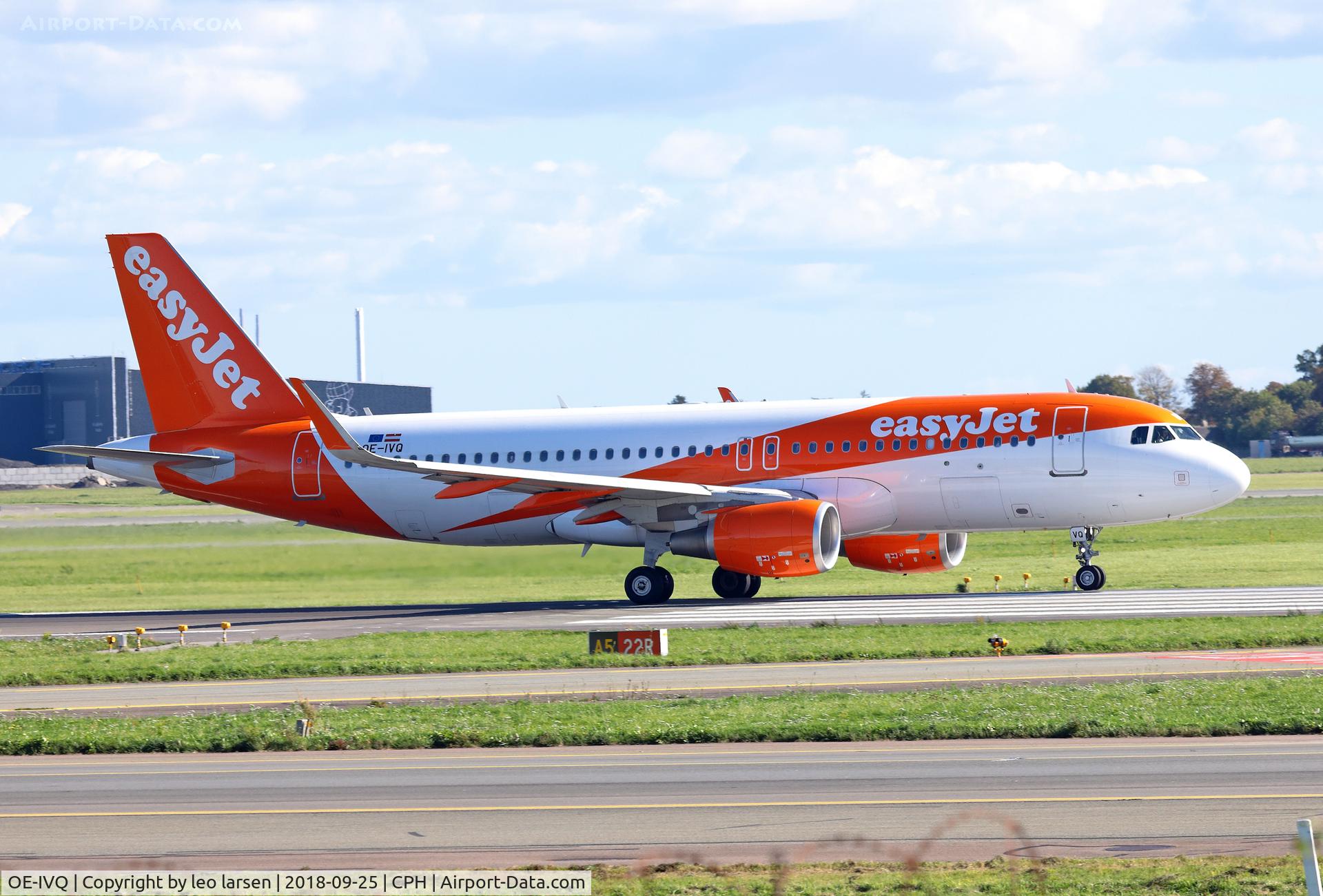 OE-IVQ, 2016 Airbus A320-214 C/N 7228, Copenhagen 25.9.2018