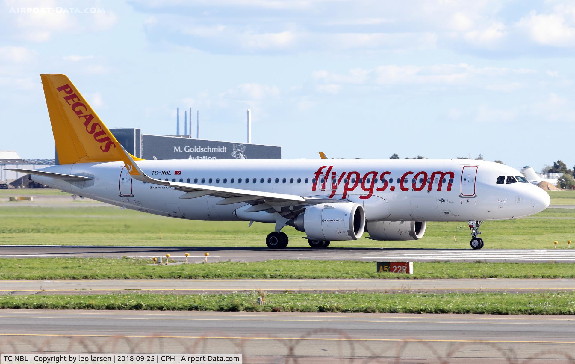 TC-NBL, 2017 Airbus A320-251NEO C/N 7850, Copenhagen 25.9.18