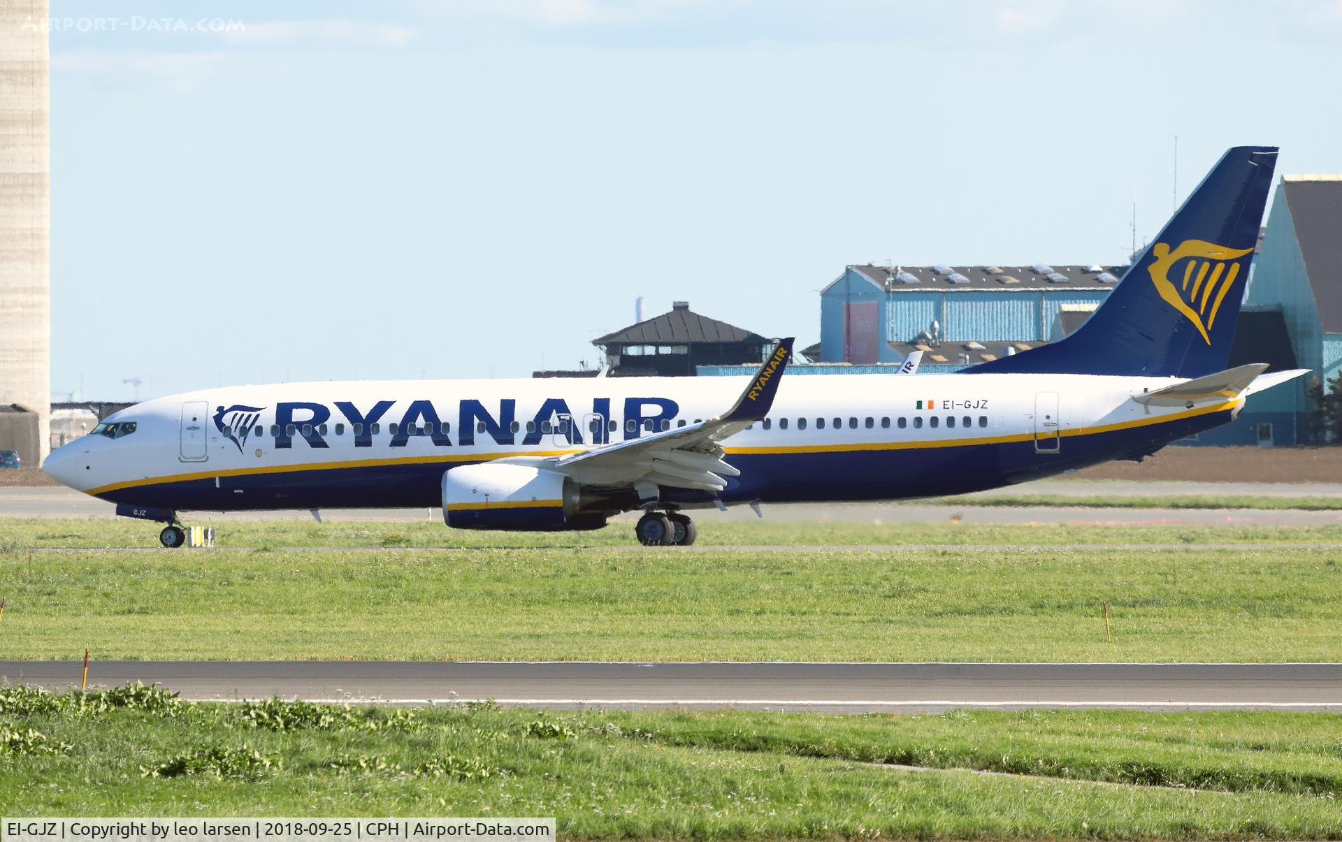 EI-GJZ, 2018 Boeing 737-8AS C/N 44840, Copenhagen 25.9.2018