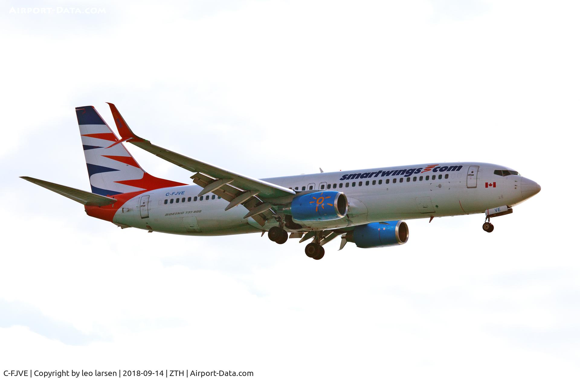 C-FJVE, 2006 Boeing 737-8DC C/N 34596, Zakynthos 14.9.2018