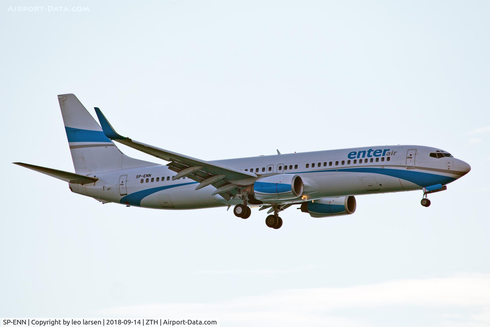 SP-ENN, 2003 Boeing 737-8CX C/N 32368, Zakynthos 14.9.2018