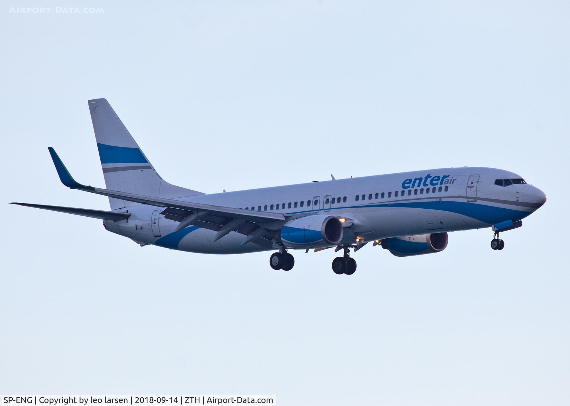 SP-ENG, 2002 Boeing 737-8CX C/N 32365, Zakynthos 14.9.2018