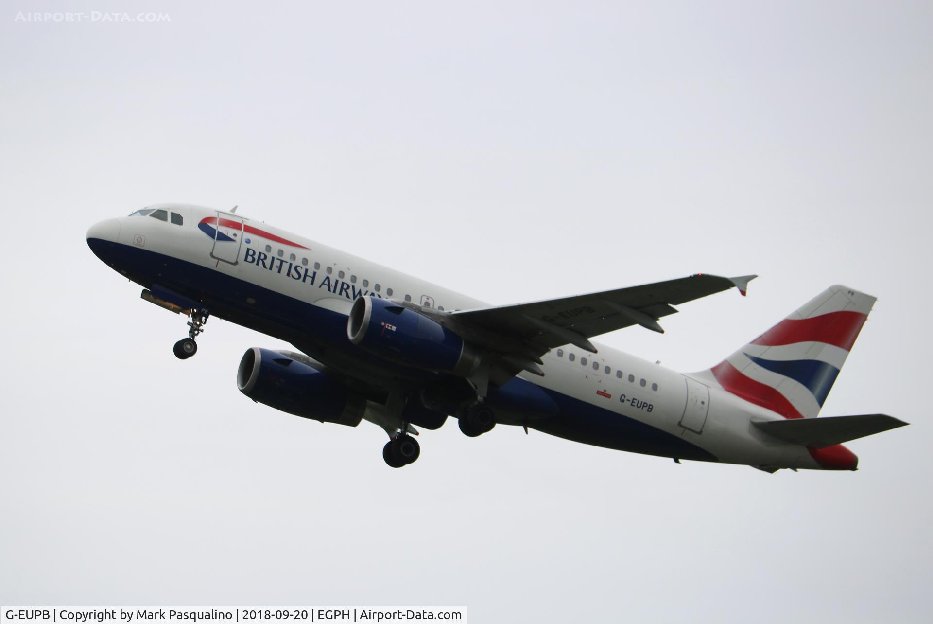 G-EUPB, 1999 Airbus A319-131 C/N 1115, Airbus A319-131