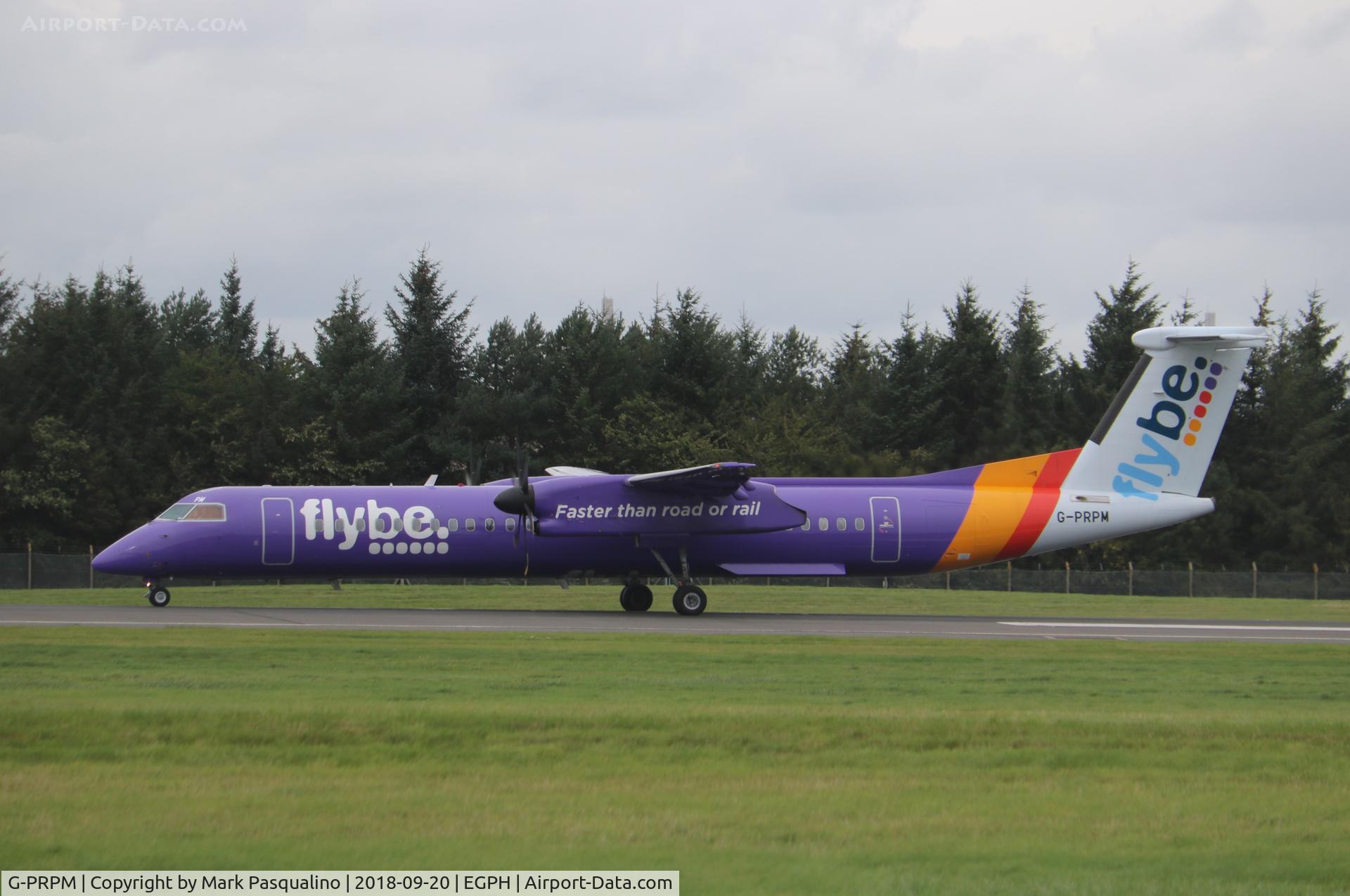 G-PRPM, 2008 Bombardier DHC-8-402 Dash 8 C/N 4188, DHC-8-402