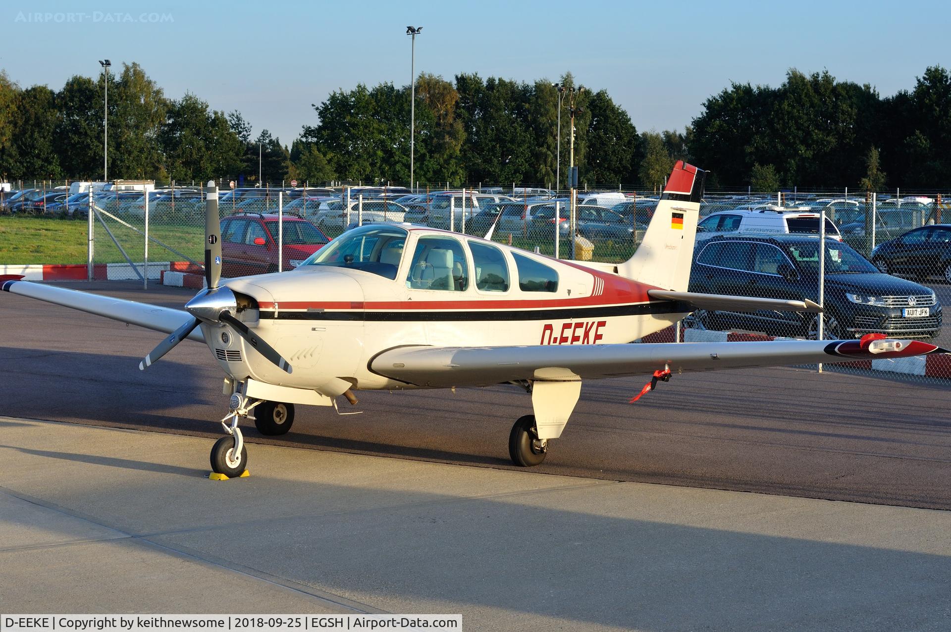 D-EEKE, 1987 Beech F33A Bonanza Bonanza C/N CE-1145, Nice visitor.
