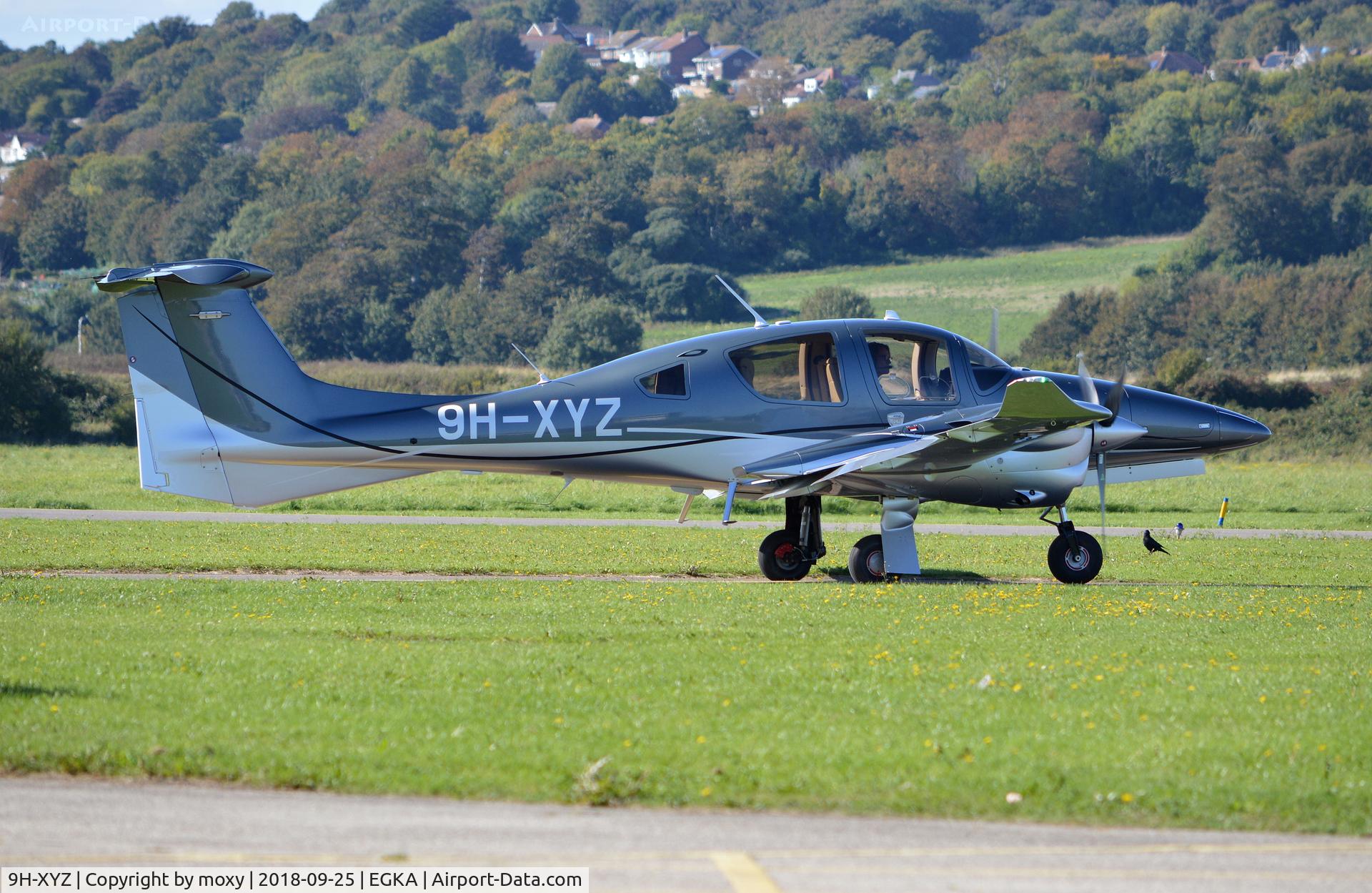9H-XYZ, 2017 Diamond DA-62 C/N 62.068, Diamond DA-62 at Shoreham.