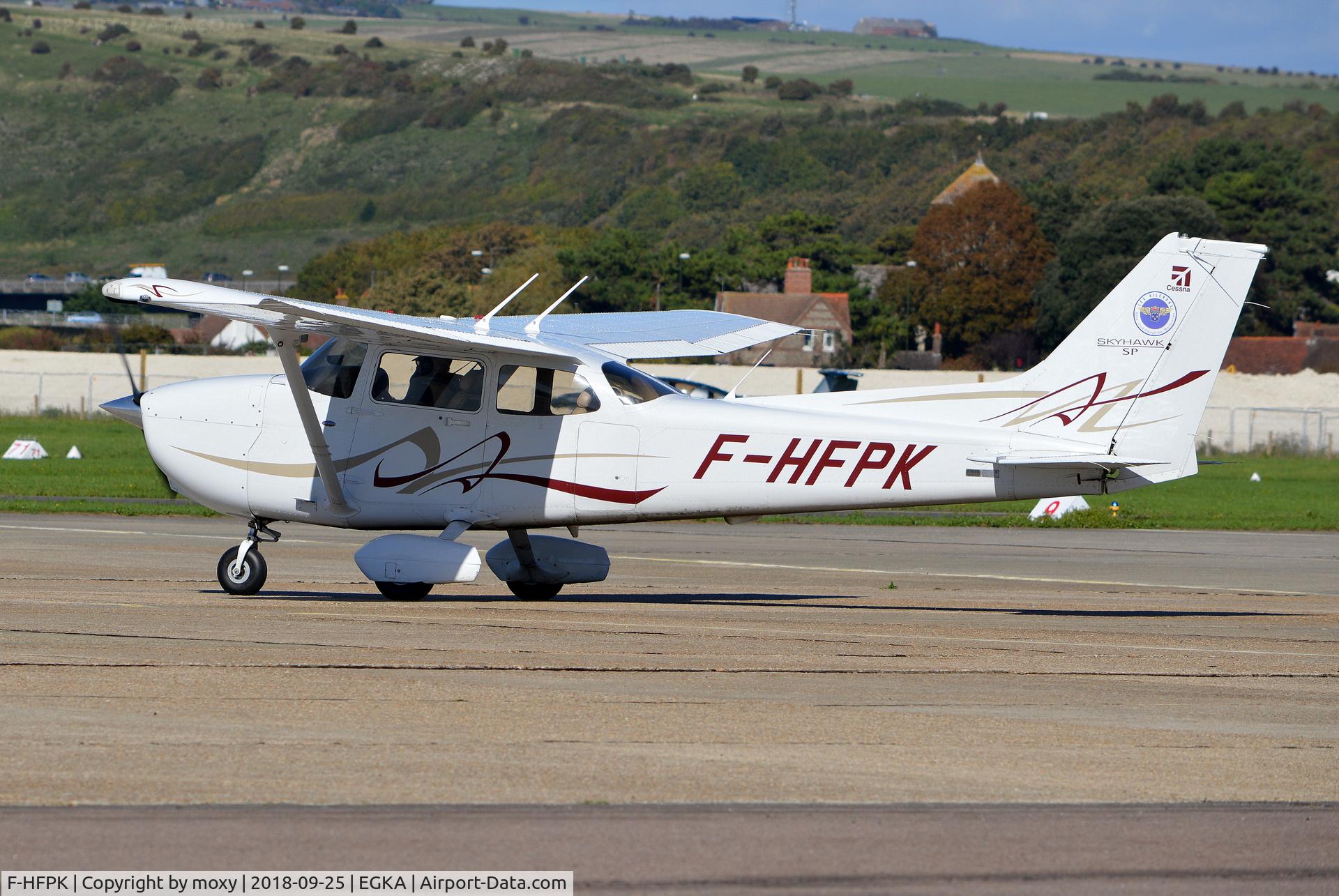 F-HFPK, 2008 Cessna 172S C/N 172S10748, Cessna 172S Skyhawk at Shoreham.