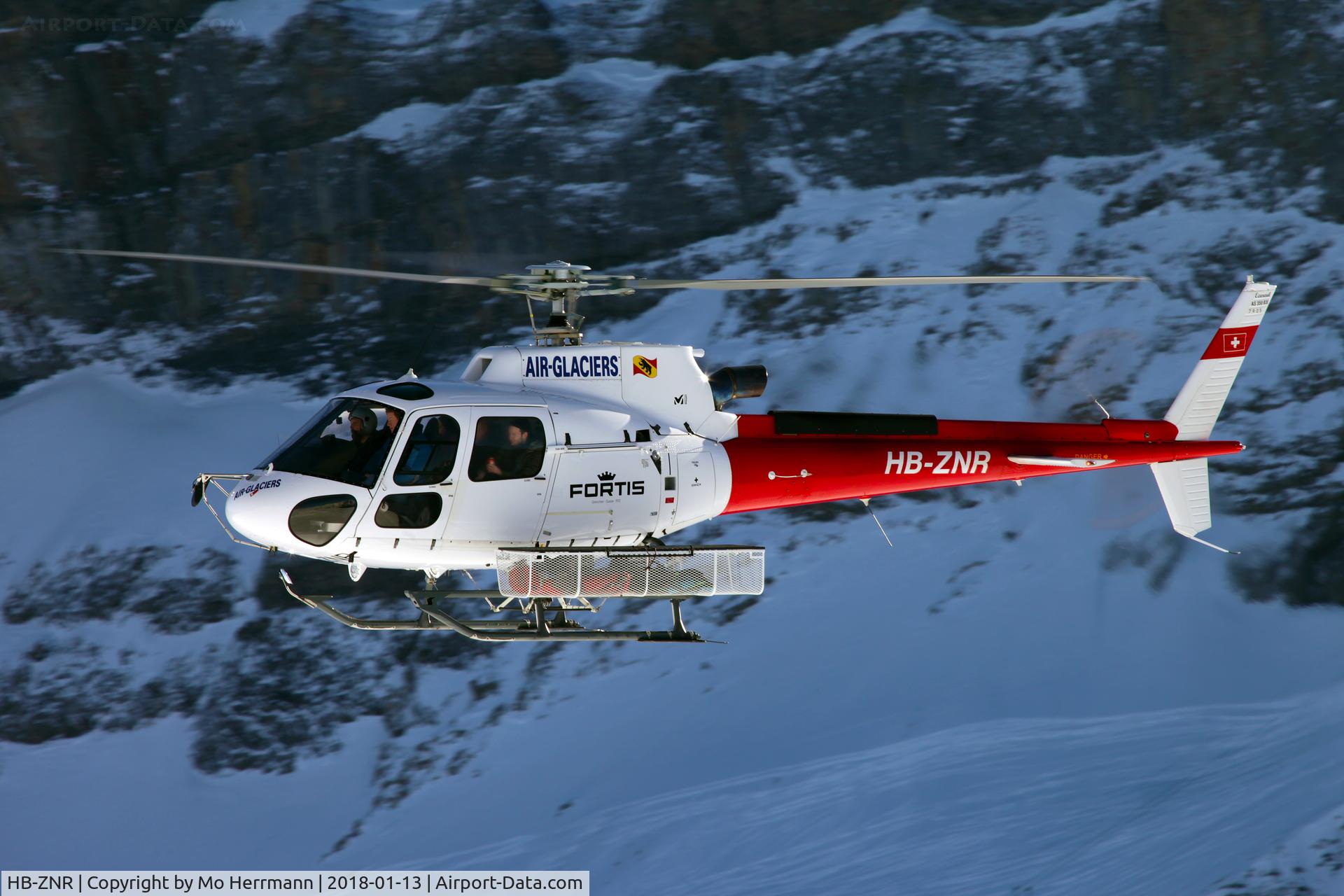 HB-ZNR, 2014 Airbus Helicopters AS-350B-3 Ecureuil C/N 7905, Lauberhorn FIS Ski Race