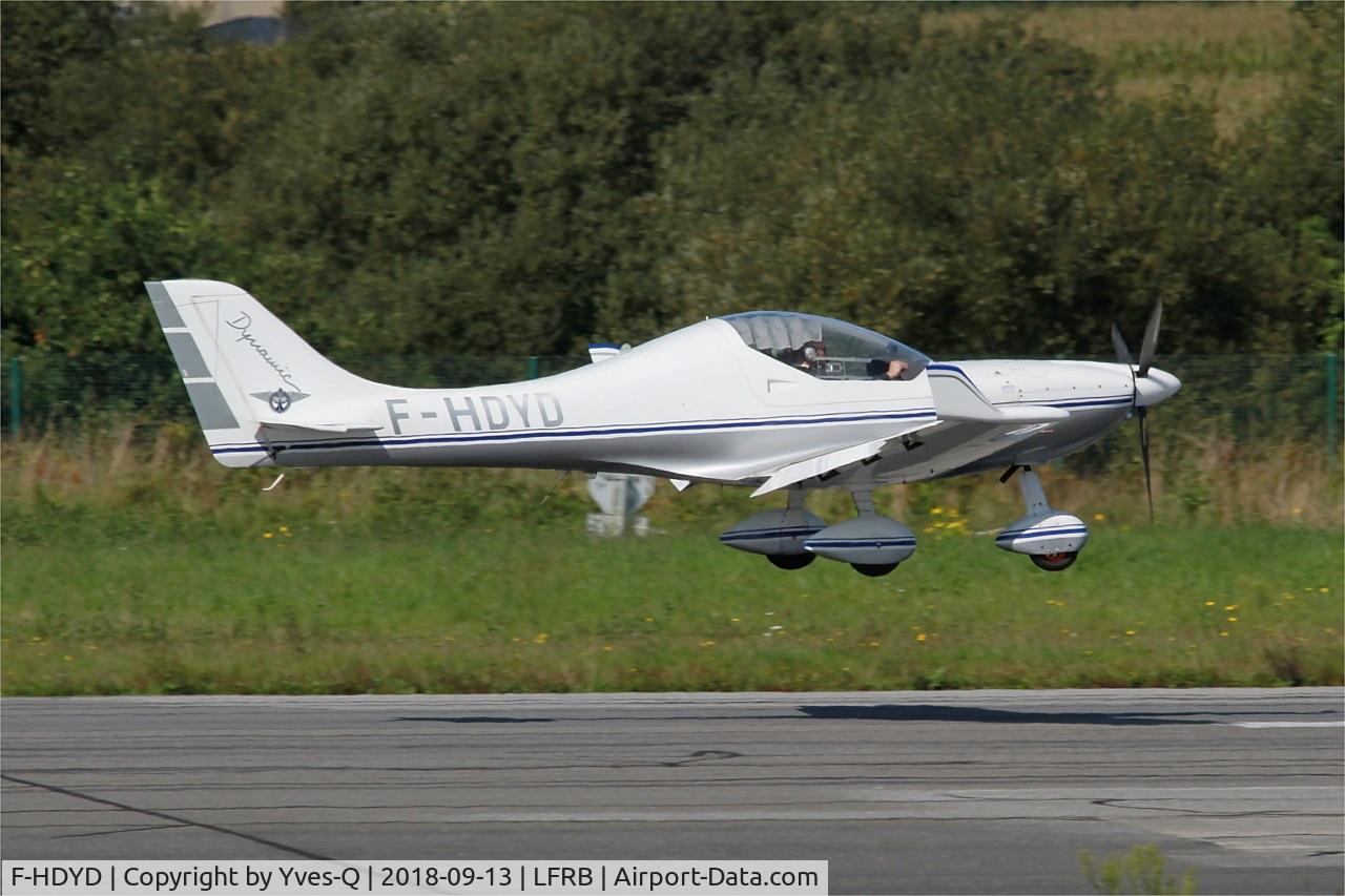 F-HDYD, 2017 Aerospool WT9 Dynamic LSA C/N DY-377/2010 LSA, Aerospool WT9 Dynamic LSA, Landing rwy 07R, Brest-Bretagne airport (LFRB-BES)