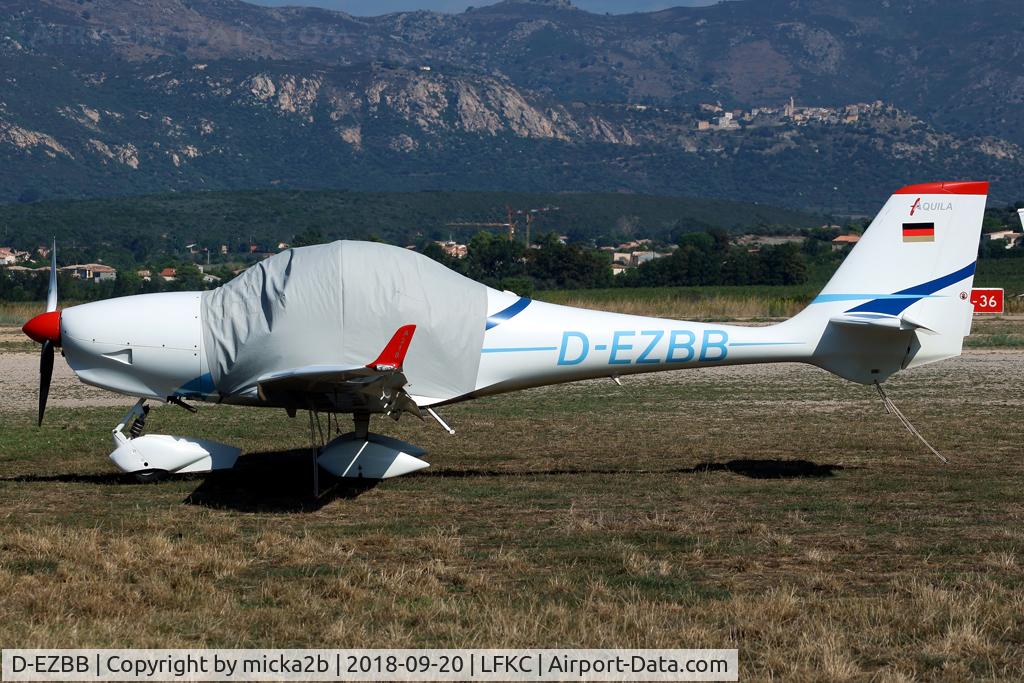 D-EZBB, 2007 Aquila A210 (AT01) C/N AT01-160, Parked