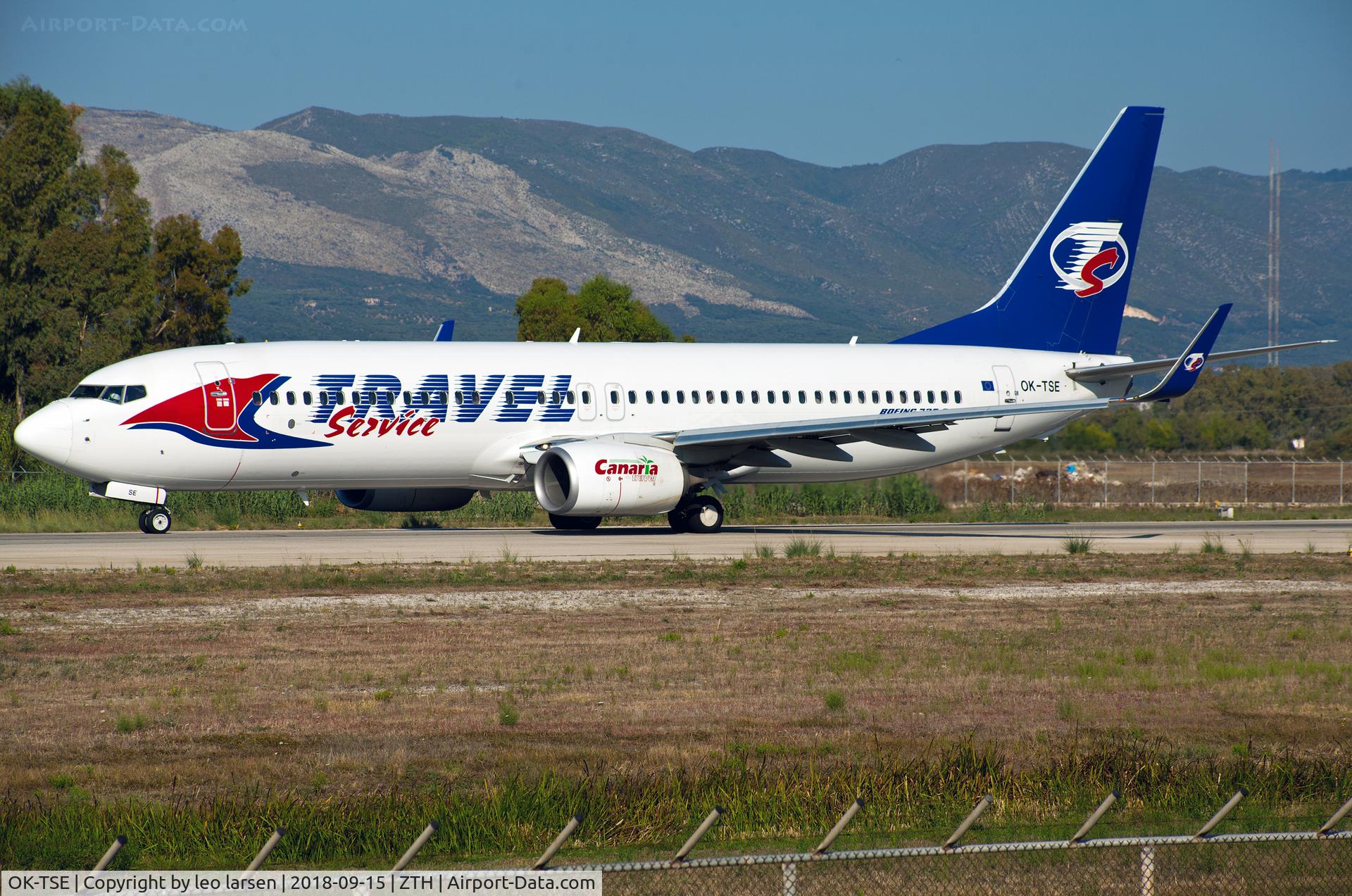 OK-TSE, 2014 Boeing 737-81D C/N 39437, Zakynthos 15.9.2018