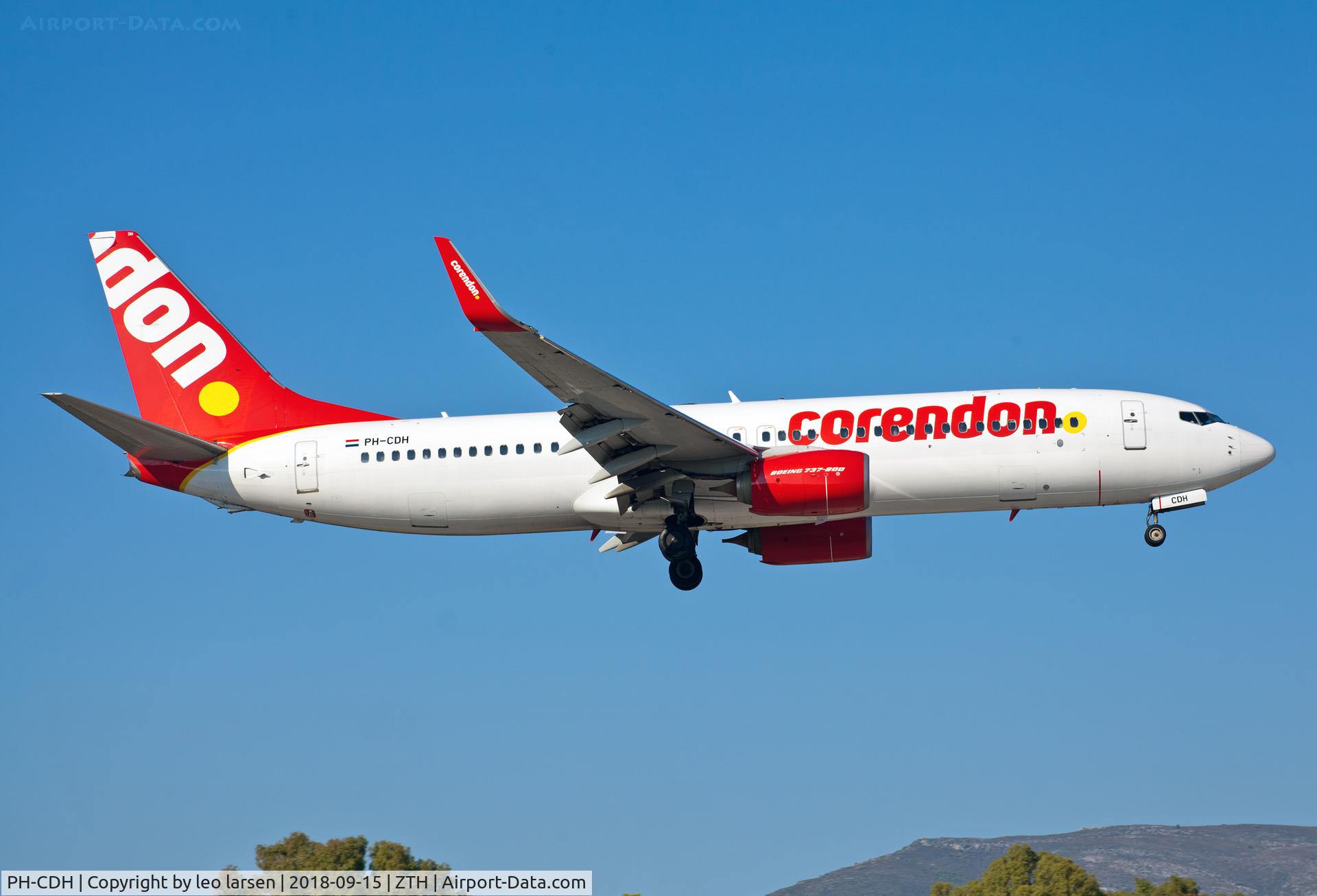 PH-CDH, 2011 Boeing 737-86J C/N 36121, Zakynthos 15.9.2018