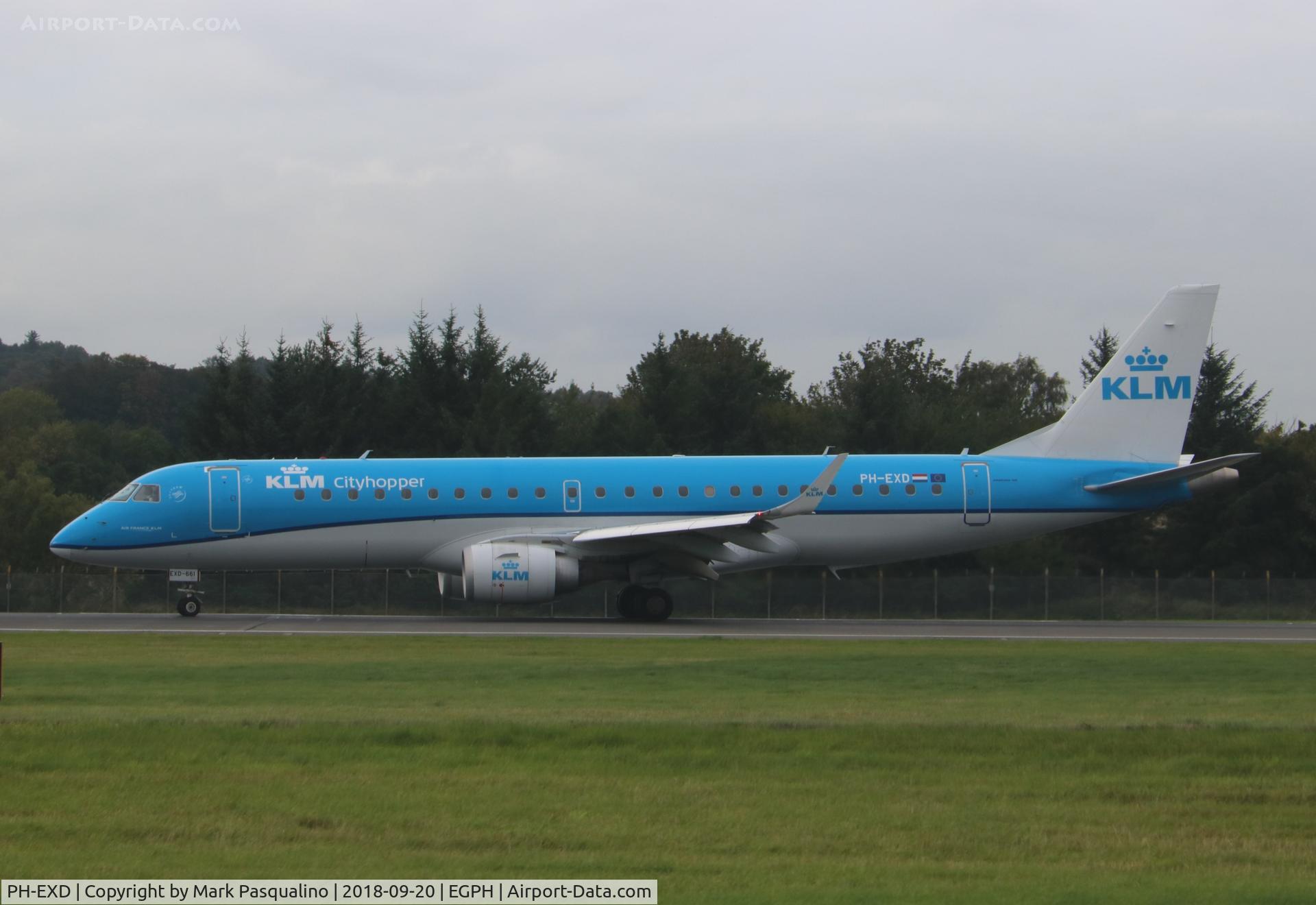 PH-EXD, 2014 Embraer 190LR (ERJ-190-100LR) C/N 19000661, ERJ-190-100LR