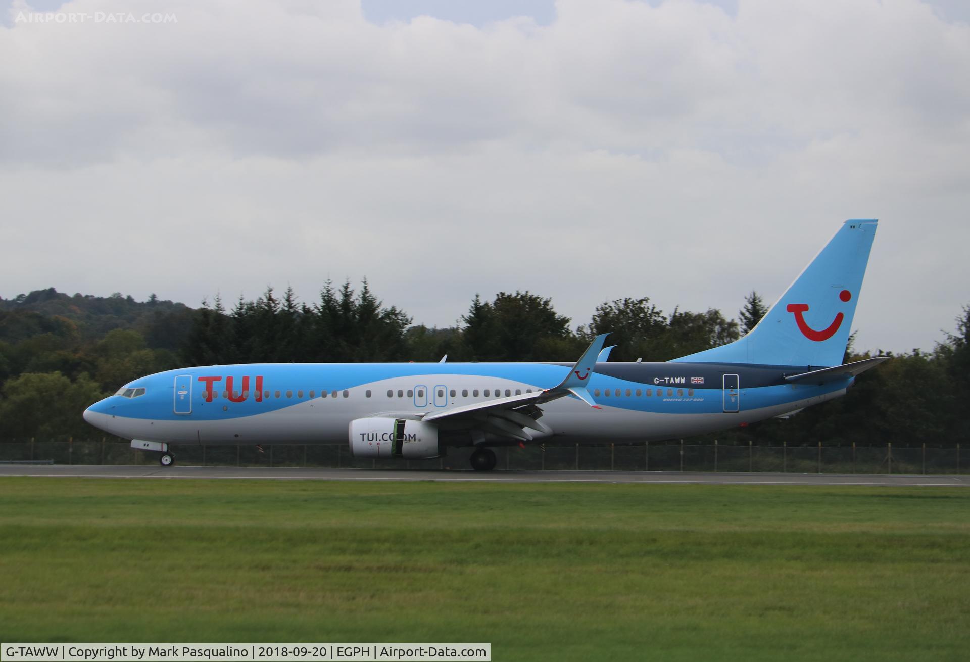 G-TAWW, 2015 Boeing 737-8K5 C/N 41663, Boeing 737-8K5
