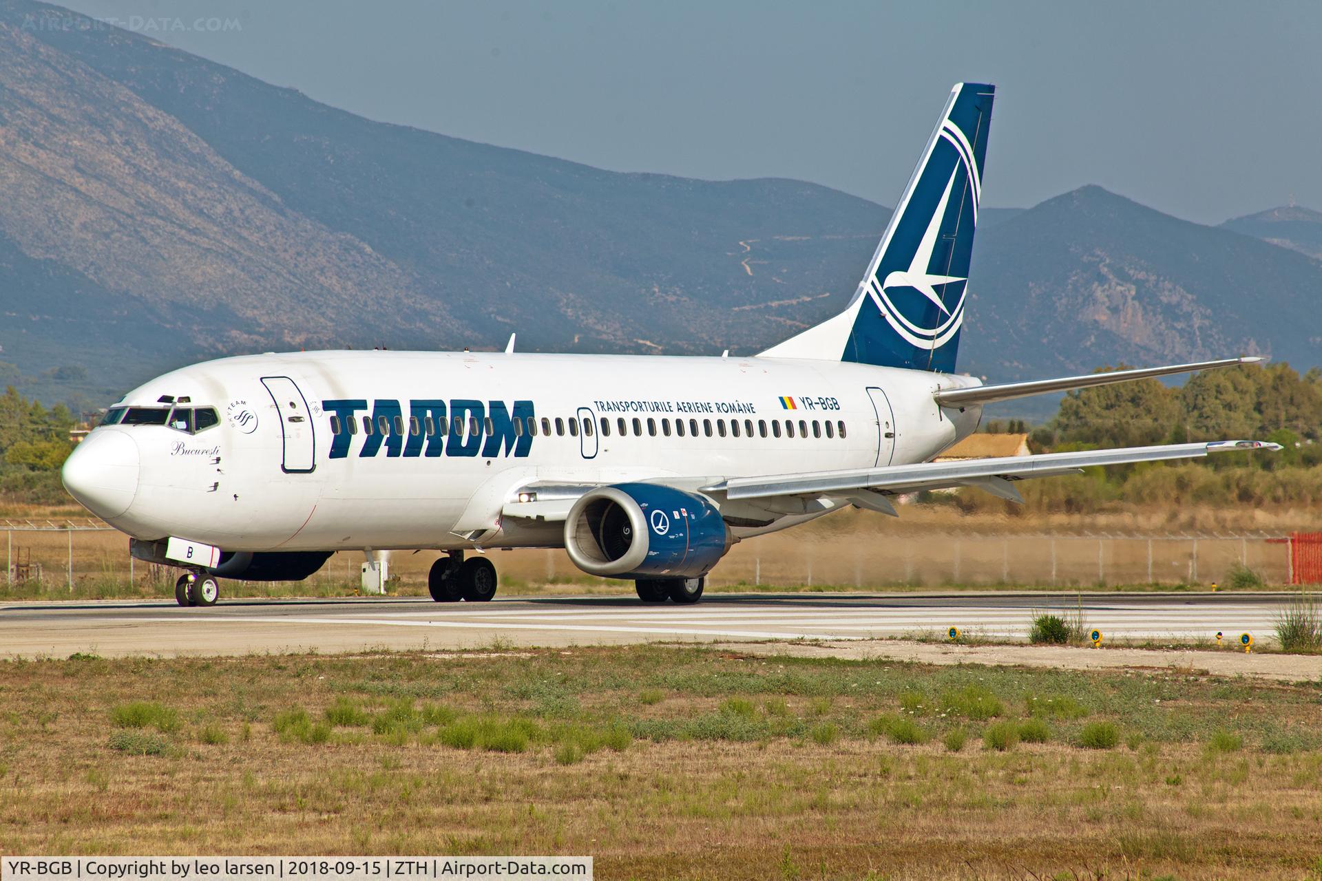 YR-BGB, 1993 Boeing 737-38J C/N 27180, Zakynthos 15.9.2018