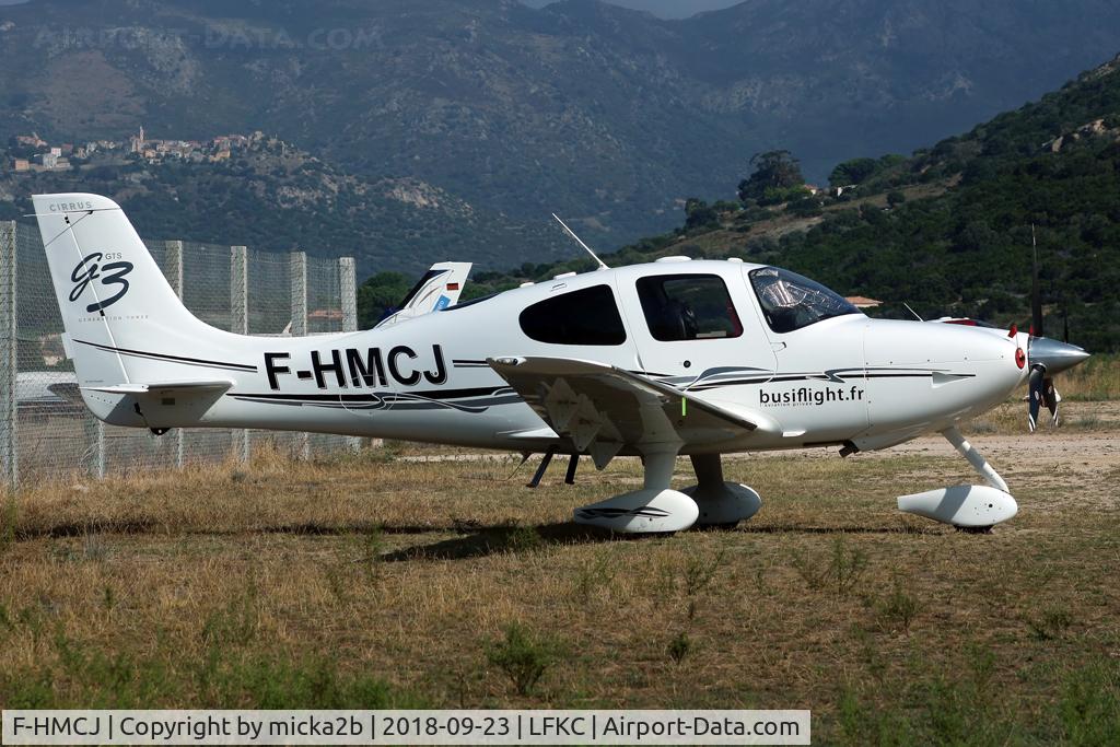 F-HMCJ, 2007 Cirrus SR22 G3 GTS C/N 2601, Parked