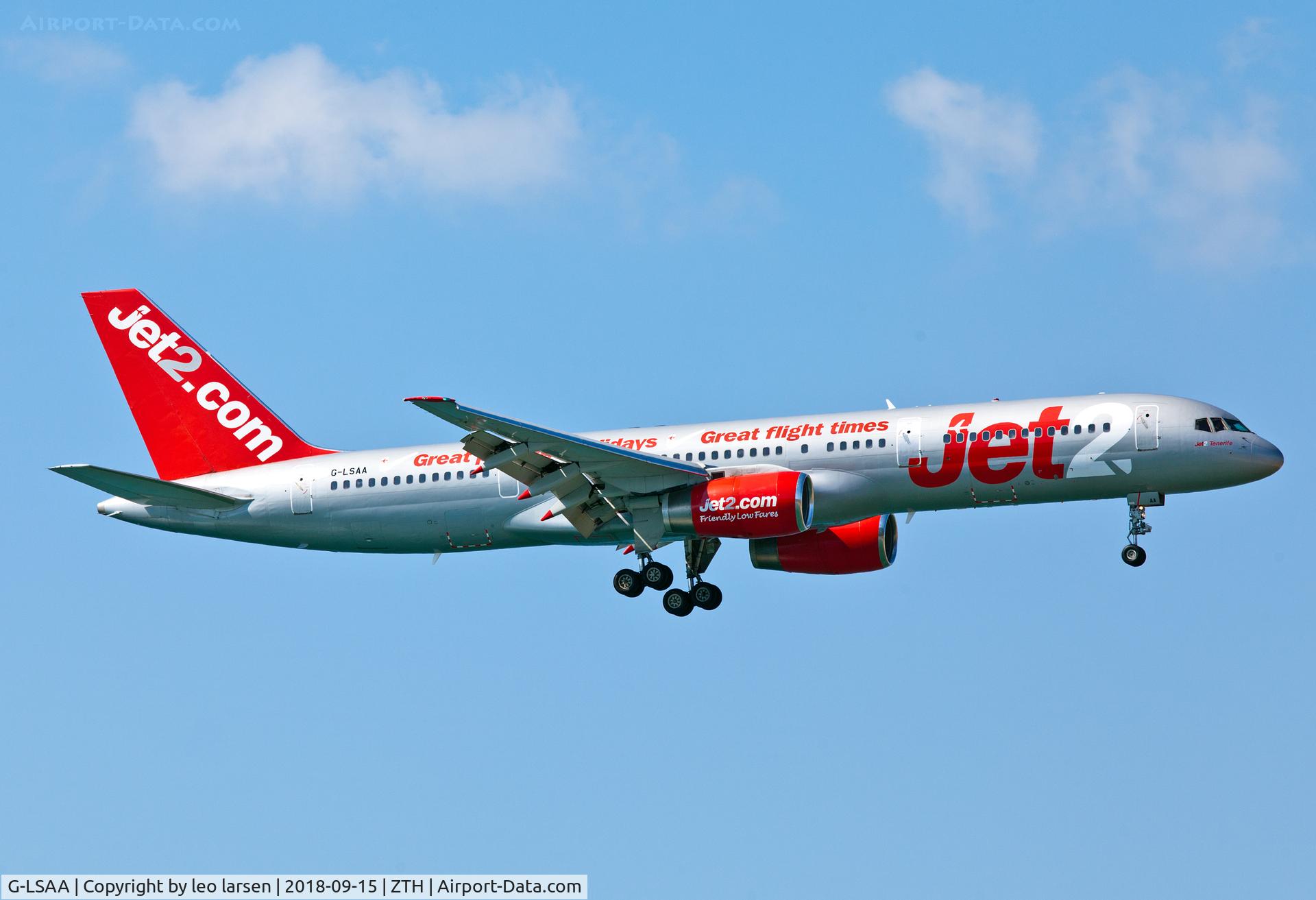 G-LSAA, 1988 Boeing 757-236 C/N 24122, Zakynthos 15.9.2018
