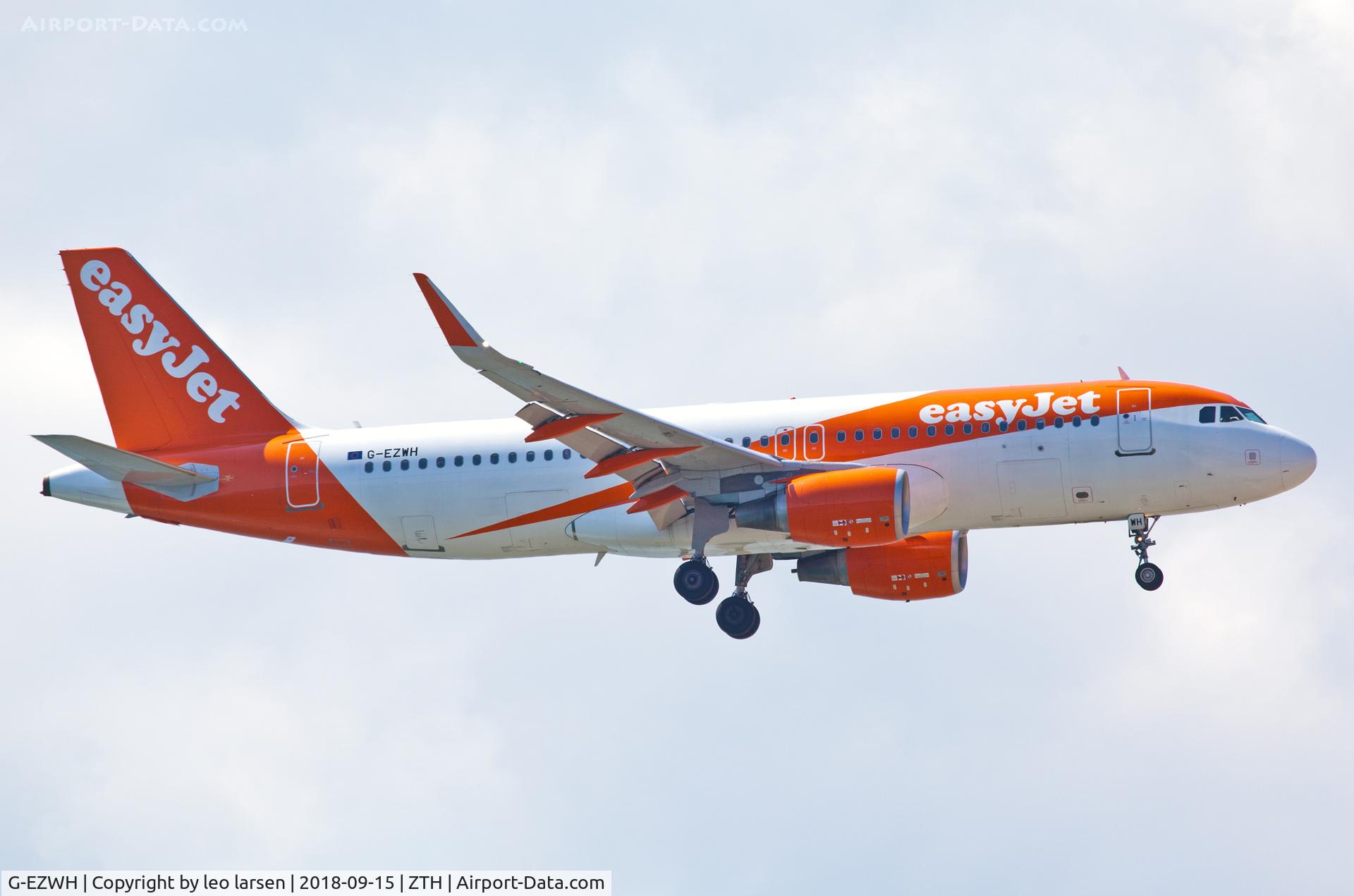 G-EZWH, 2013 Airbus A320-214 C/N 5542, Zakynthos 15.9.2018