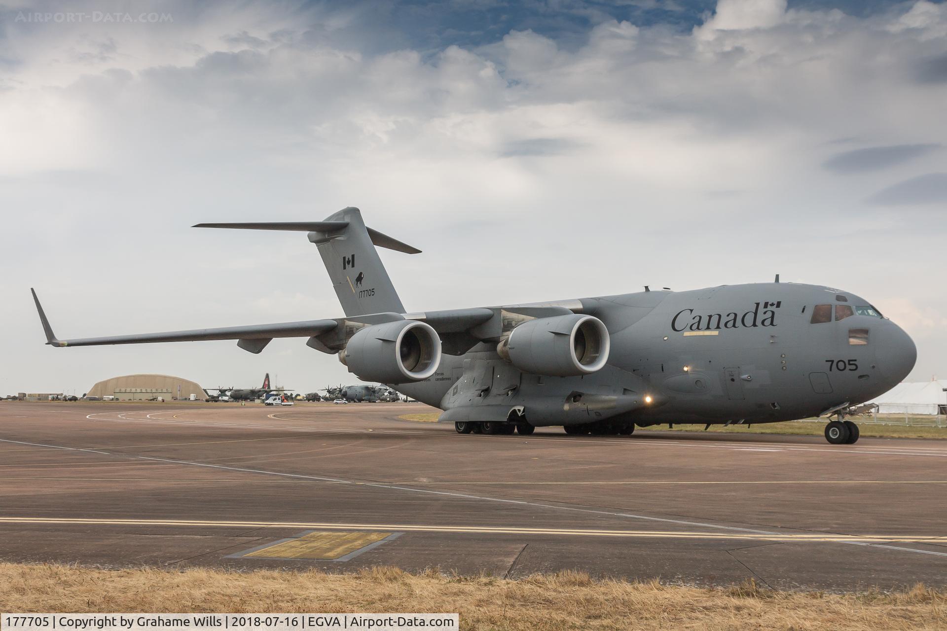 177705, 2014 Boeing CC-177 Globemaster III C/N F-273/CA-5, Boeing CC-177 177705 429 Sqd R Canadian AF, Fairford 16/7/18