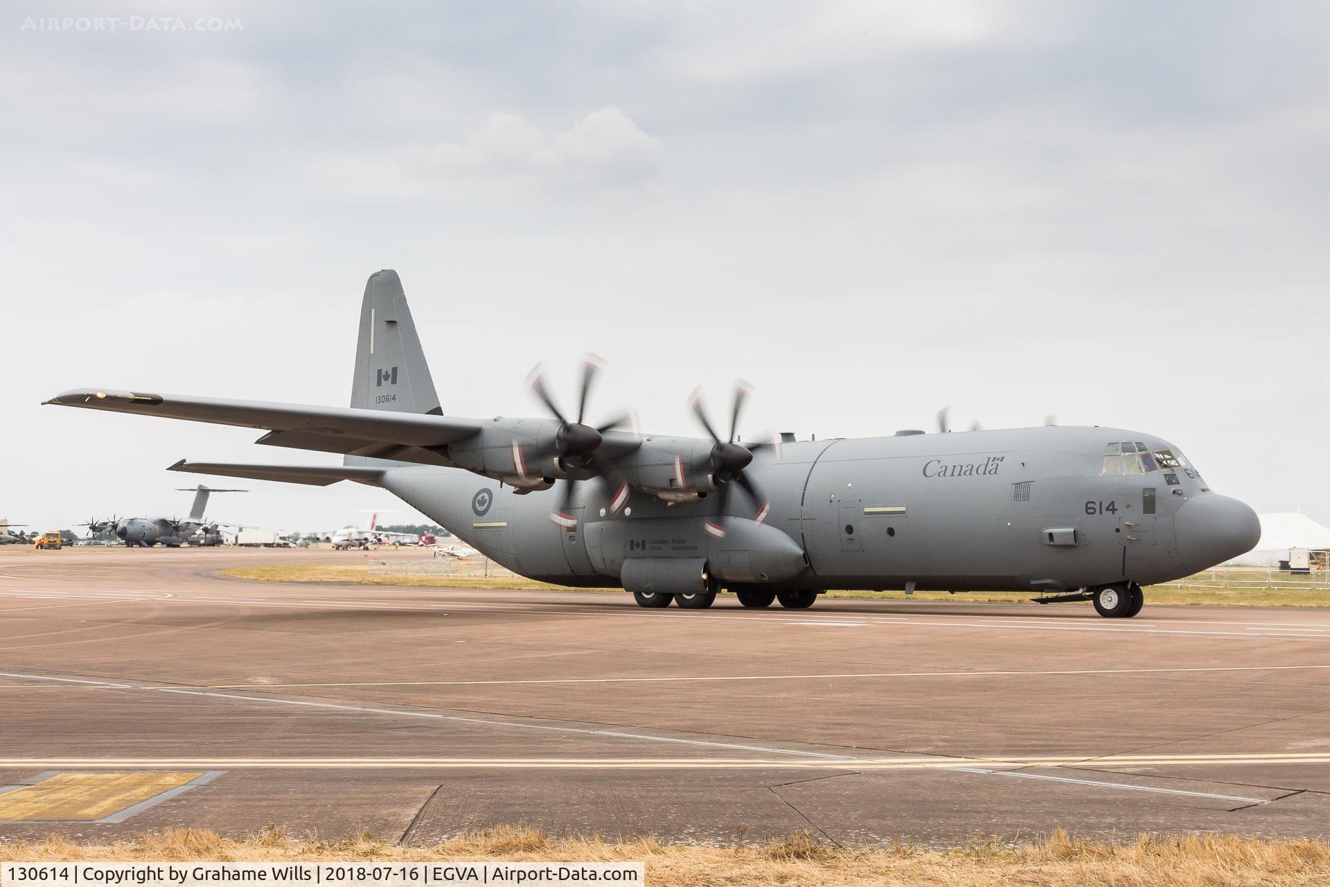 130614, 2012 Lockheed Martin CC-130J-30 Hercules C/N 382-5687, Lockheed CC-130J 130614 436 Sqd R Canadian AF, Fairford 16/7/18
