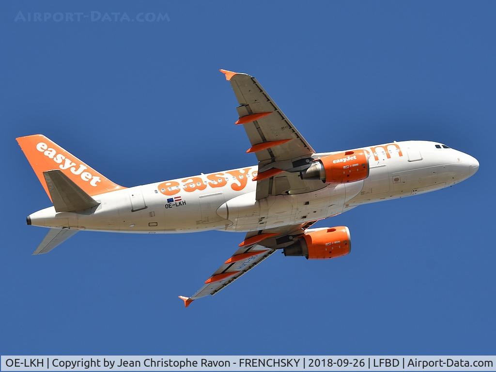 OE-LKH, 2006 Airbus A319-111 C/N 2827, easyjet take off runway 11