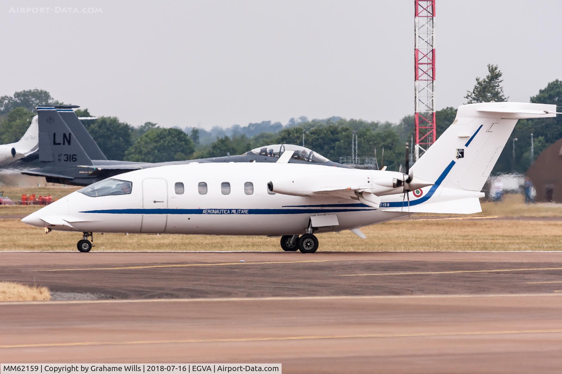 MM62159, Piaggio P-180AM Avanti C/N 1023, Piaggio P180AM MM62159 311 Gruppo RSV Italian AF, Fairford 16/7/18