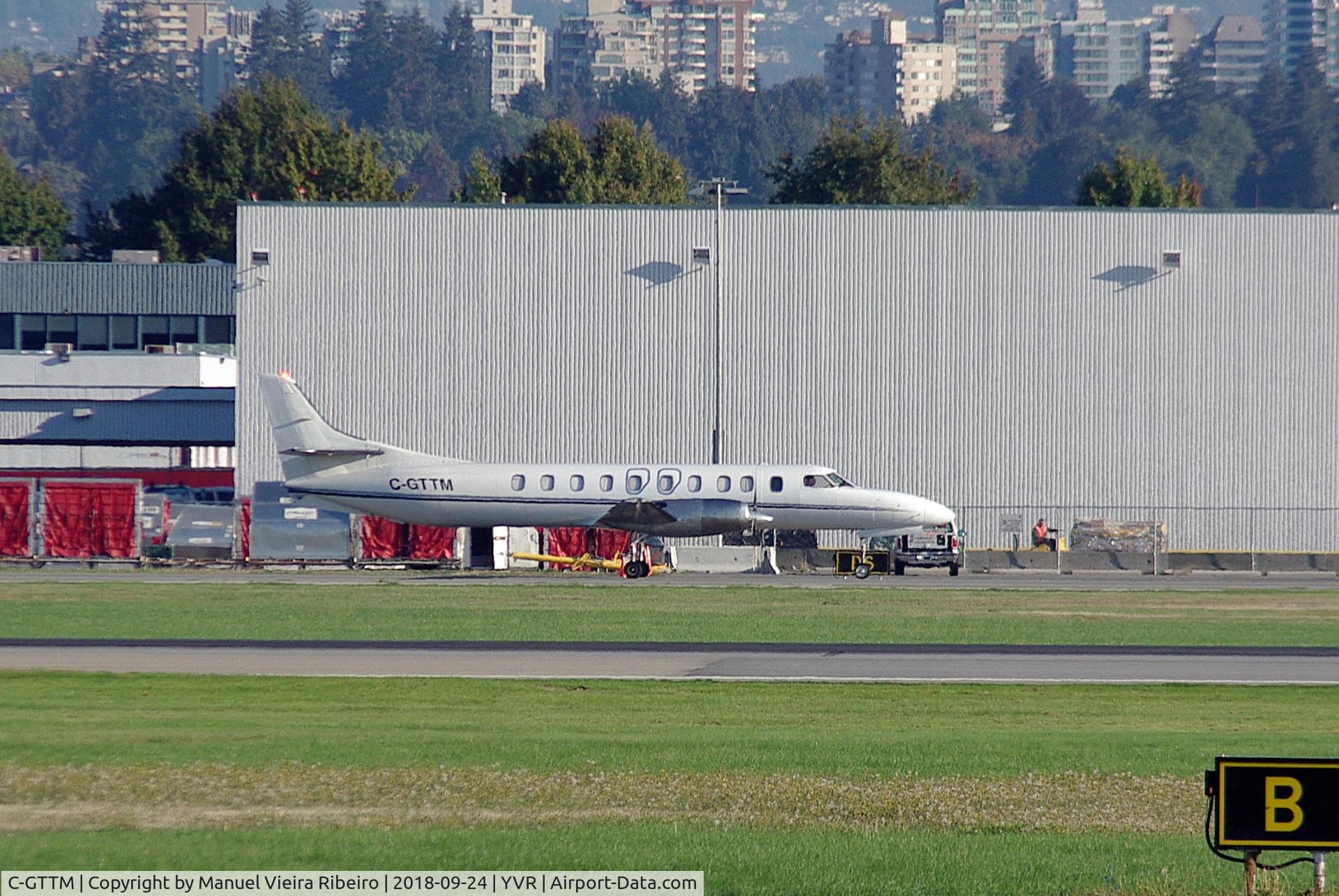 C-GTTM, 1982 Swearingen SA-227AT Merlin IVC C/N AT-495B, Departure from YVR