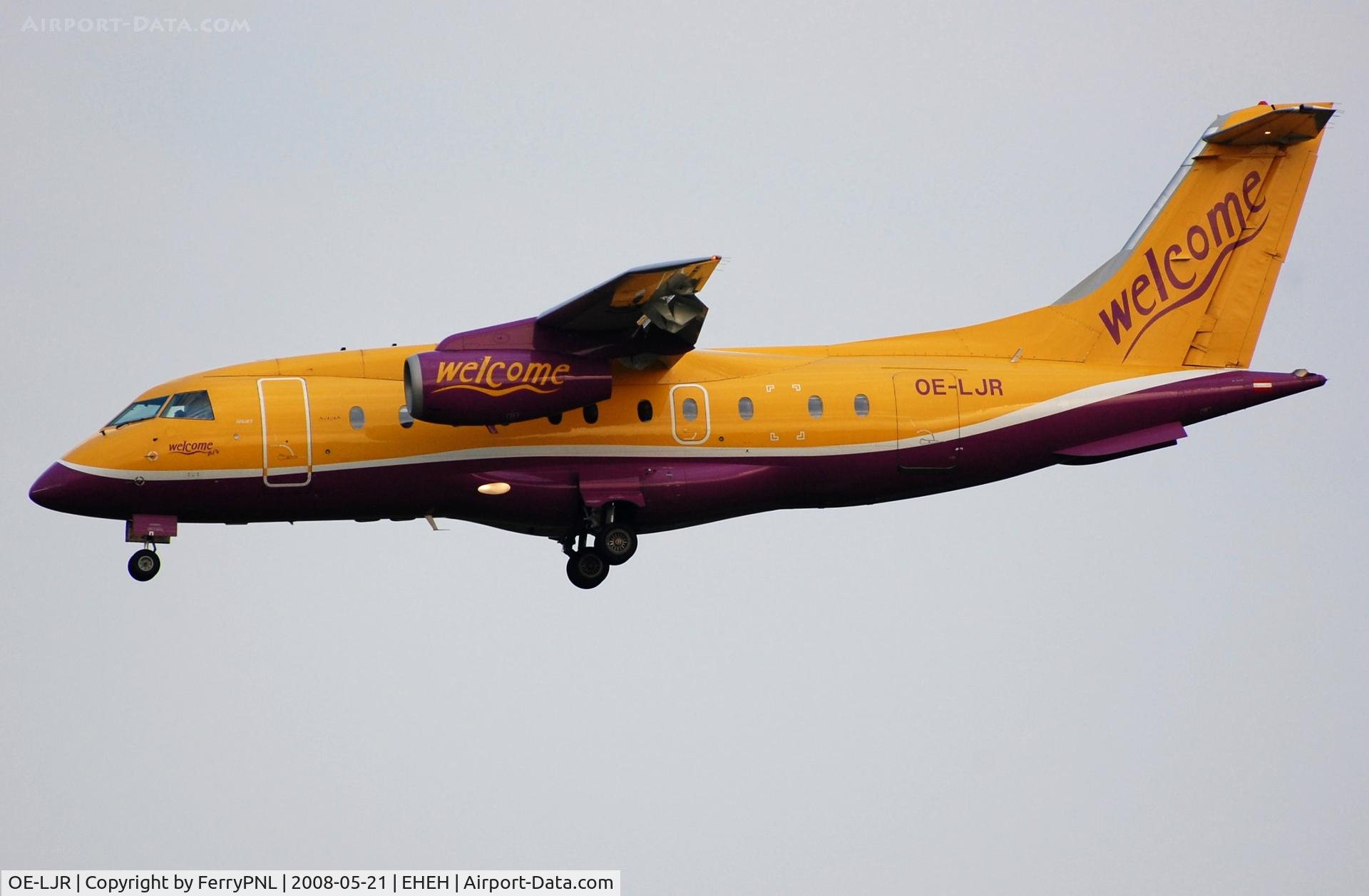 OE-LJR, 2001 Dornier 328-310 C/N 3213, Welcome Air Do328J landing in EIN