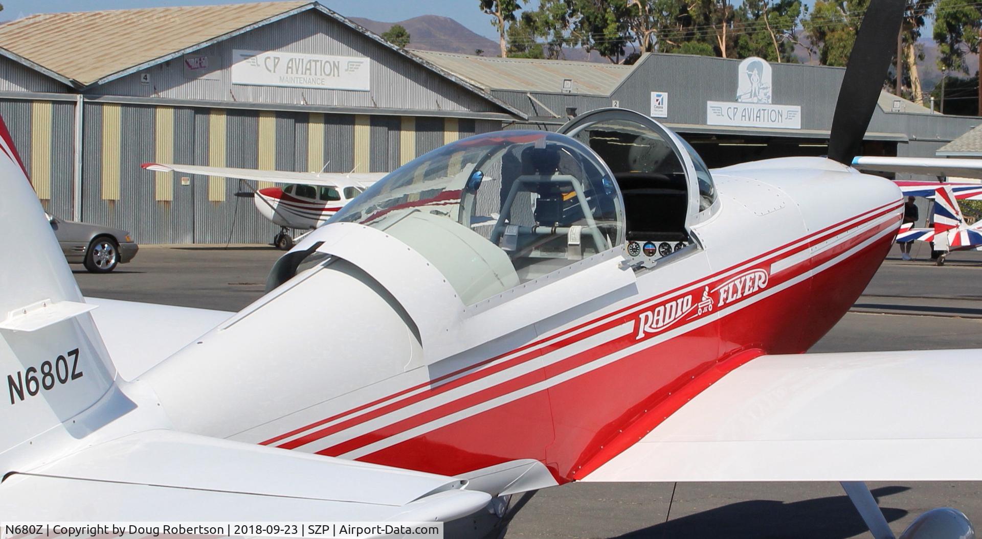 N680Z, 2013 JOHN KALISZ K3 ROCKET C/N 0474, 2013 Kalisz K3 ROCKET 