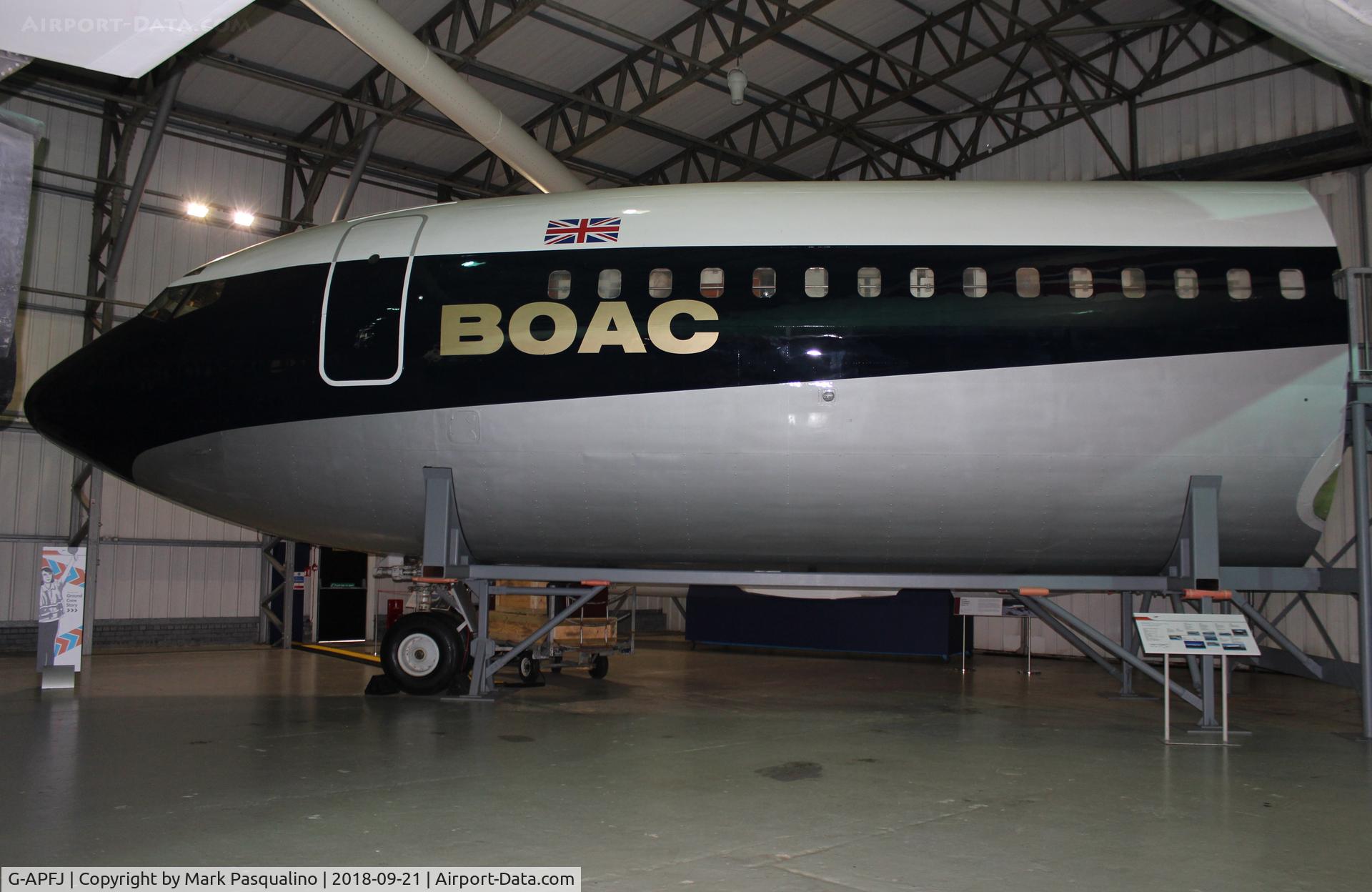 G-APFJ, 1960 Boeing 707-436 C/N 17711, Boeing 707-436 at the National Museum of Flight
