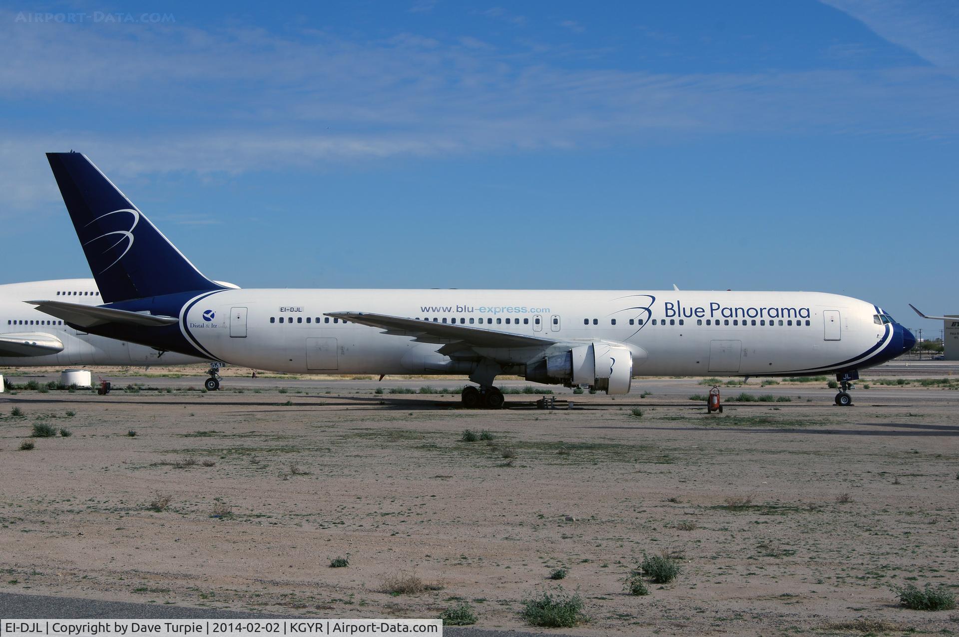 EI-DJL, 1991 Boeing 767-330/ER C/N 25137, Broken up in 2015 at KTUP.