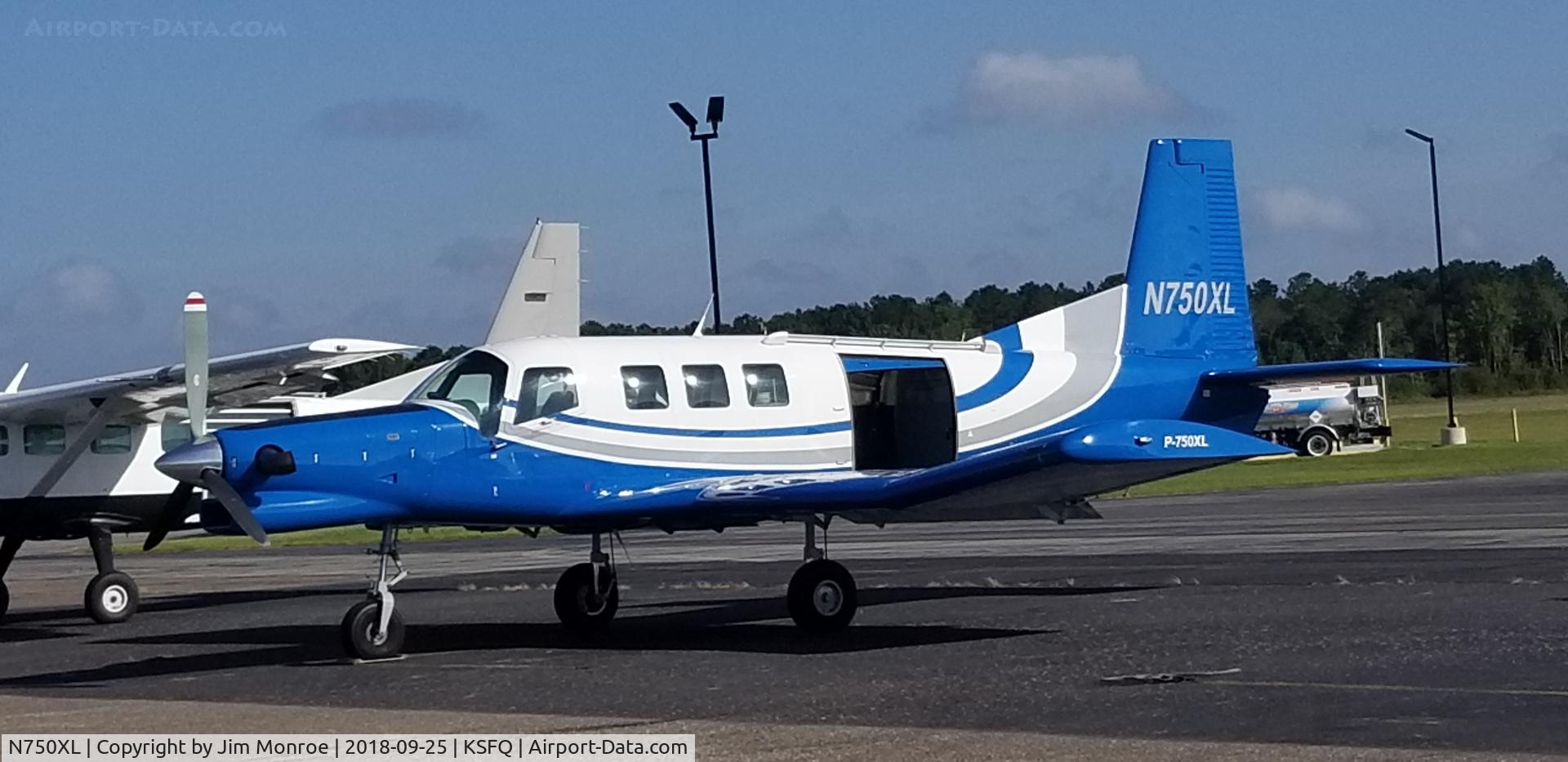 N750XL, 2004 Pacific Aerospace 750XL C/N 109, I normally wouldn't add another picture with so many already on file for this aircraft but this is a new paint job. It's the aircraft currrently in the header of this page.