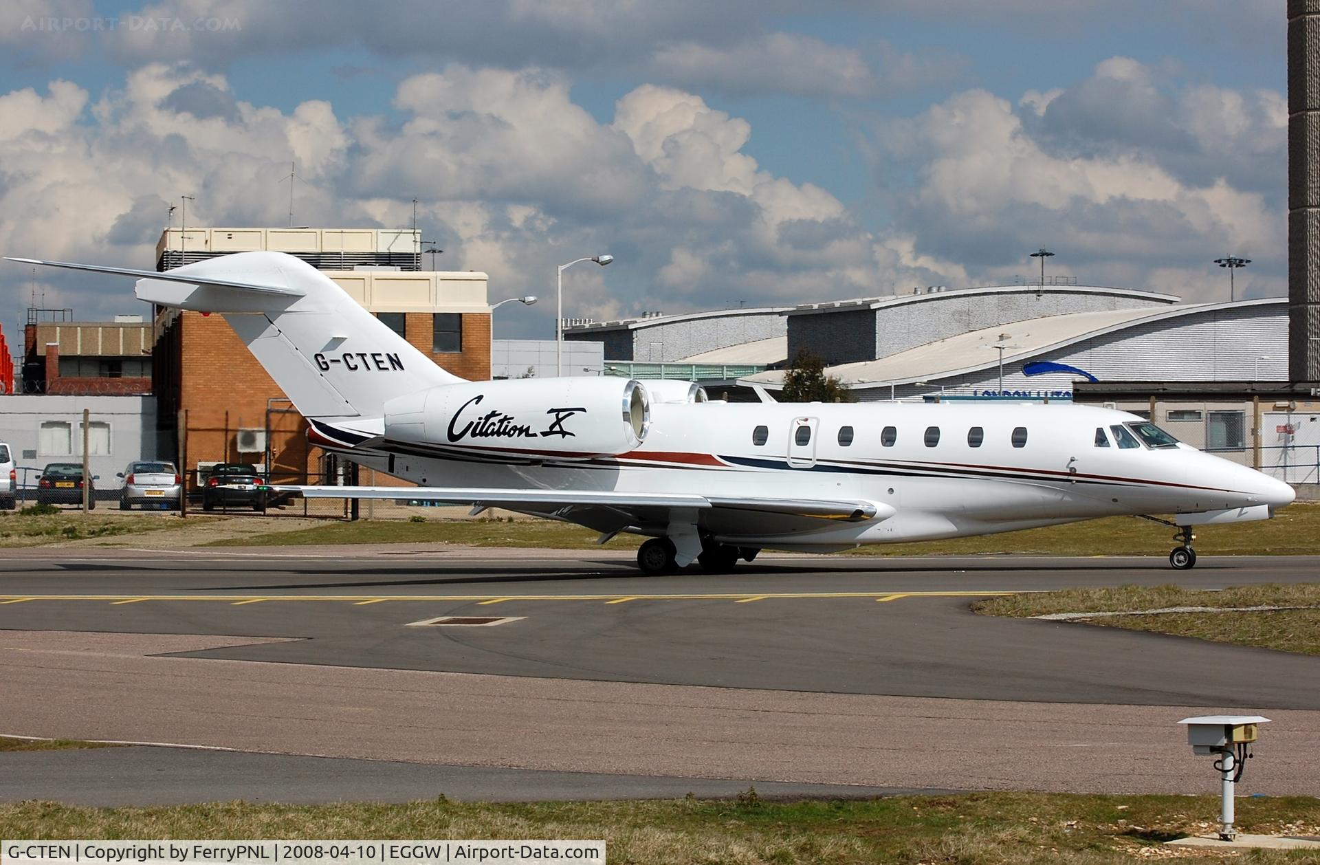 G-CTEN, 2008 Cessna 750 Citation X Citation X C/N 750-0281, Pendley Aviation Ce750 Citation X