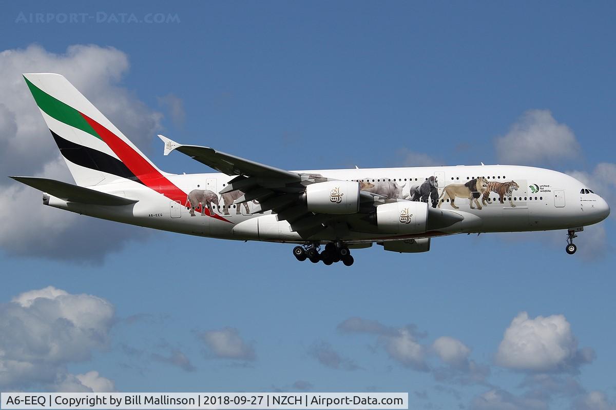 A6-EEQ, 2013 Airbus A380-861 C/N 141, EK412 from DXB-SYD