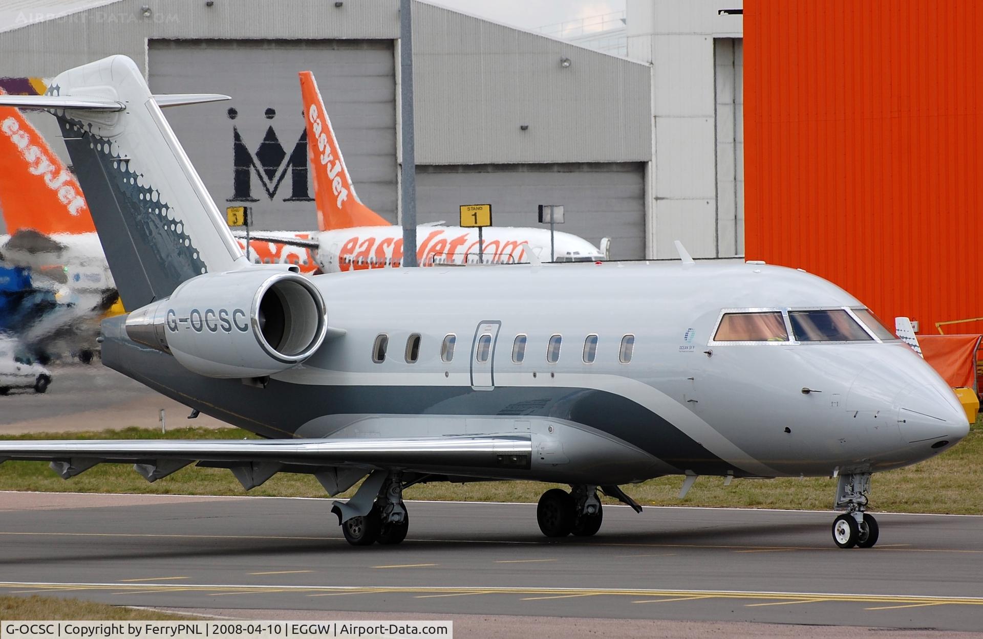 G-OCSC, 2001 Bombardier Challenger 604 (CL-600-2B16) C/N 5505, Ocean Sky (UK) LtdCL604