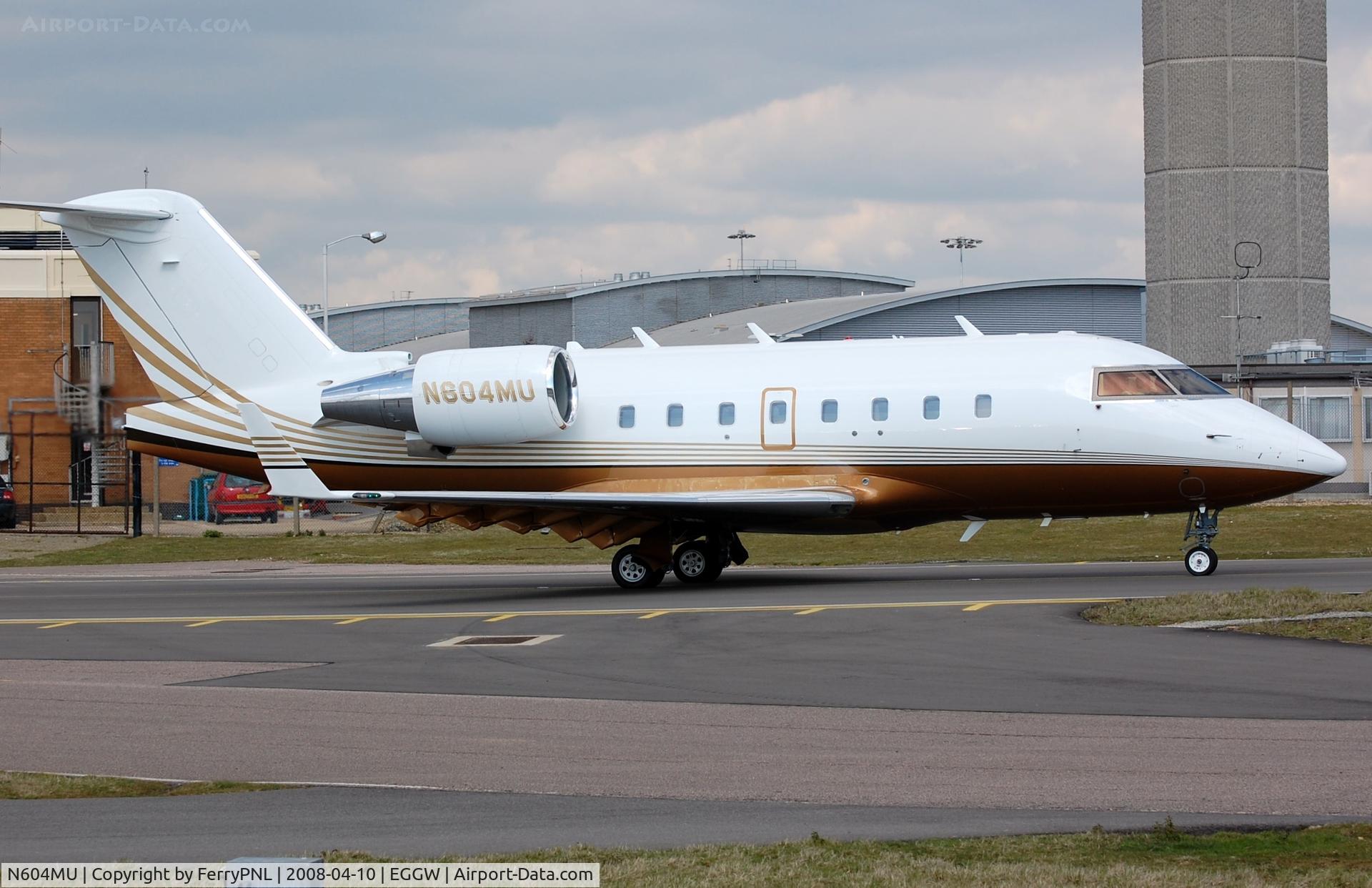 N604MU, 1999 Bombardier Challenger 604 (CL-600-2B16) C/N 5406, Dean Foods CL604