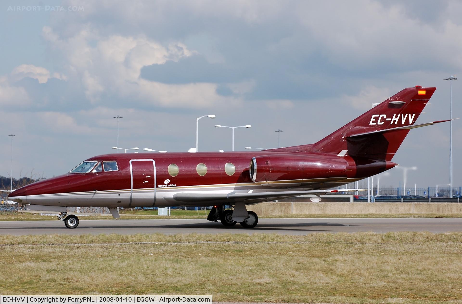 EC-HVV, 1982 Dassault Falcon 10 C/N 193, Mayoral Executive Jet Falcon 100