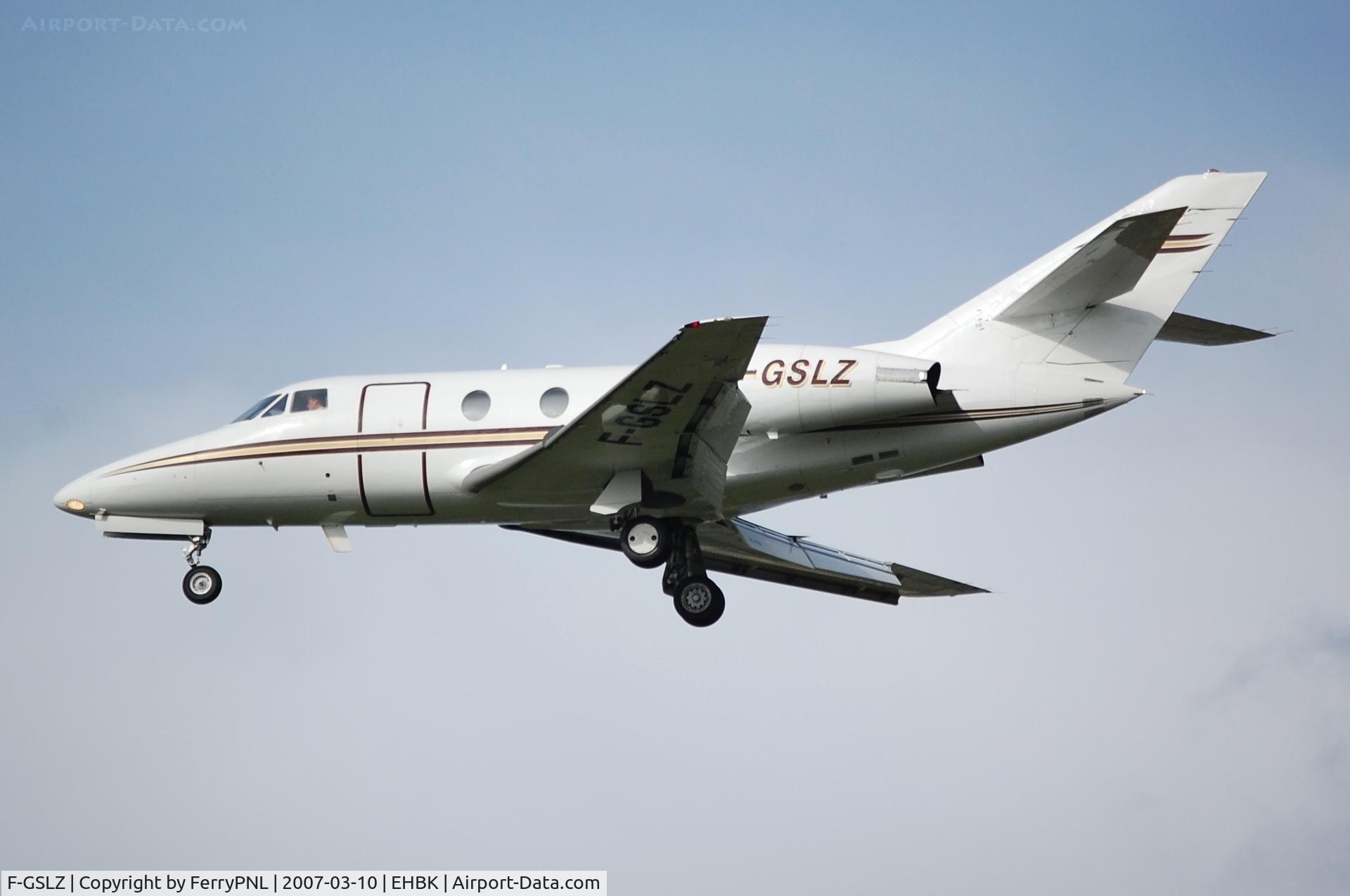 F-GSLZ, 1986 Dassault Falcon 100 C/N 208, Toperline DA10