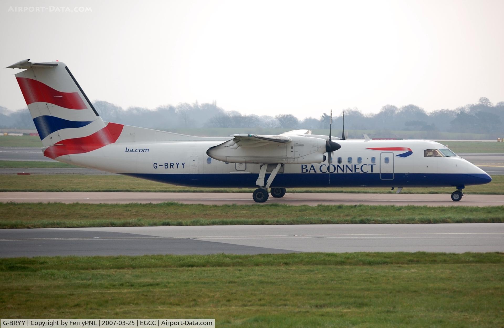 G-BRYY, 1998 De Havilland Canada DHC-8-311 Dash 8 C/N 519, BA DHC8