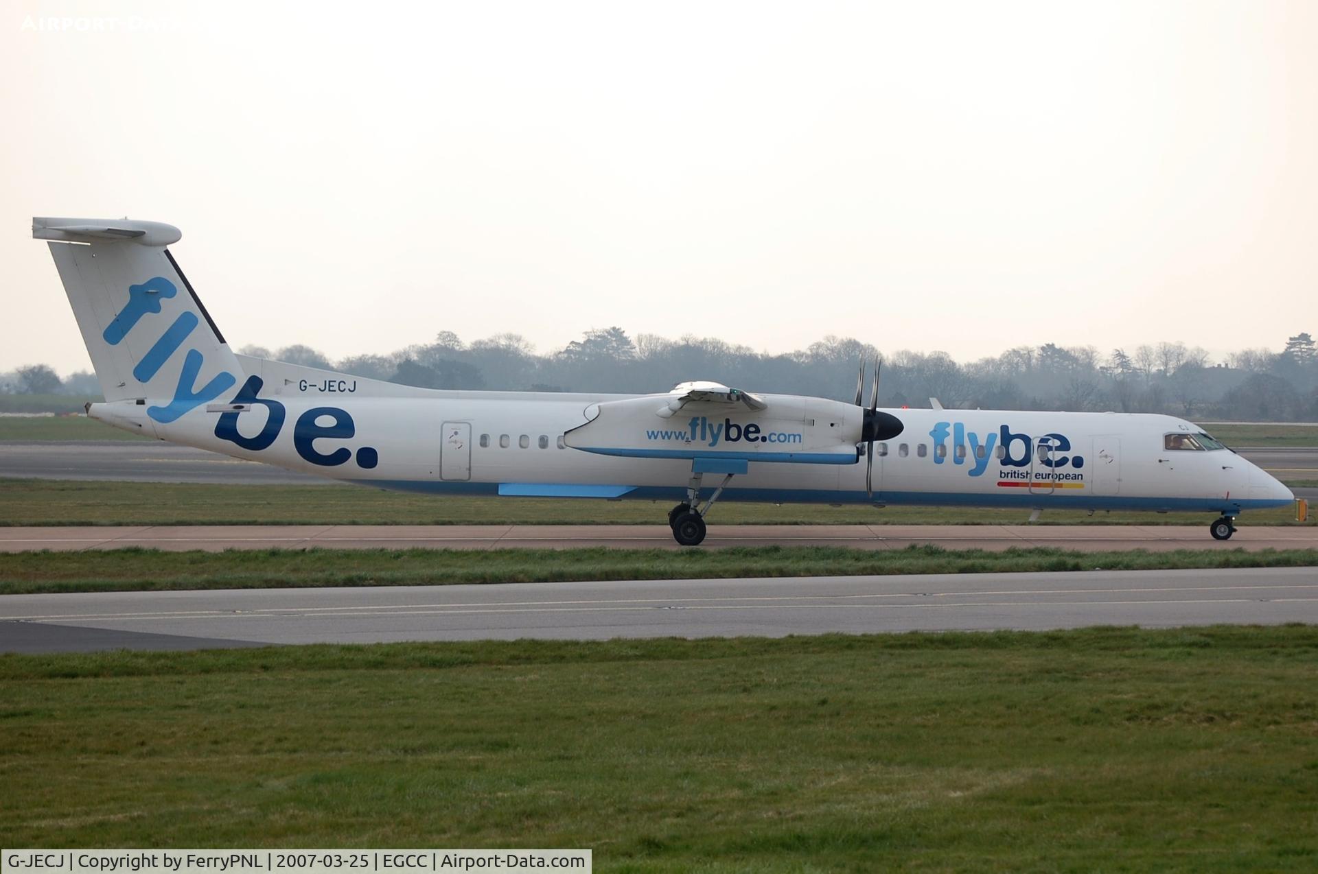 G-JECJ, 2005 De Havilland Canada DHC-8-402Q Dash 8 C/N 4110, Flybe DHC8