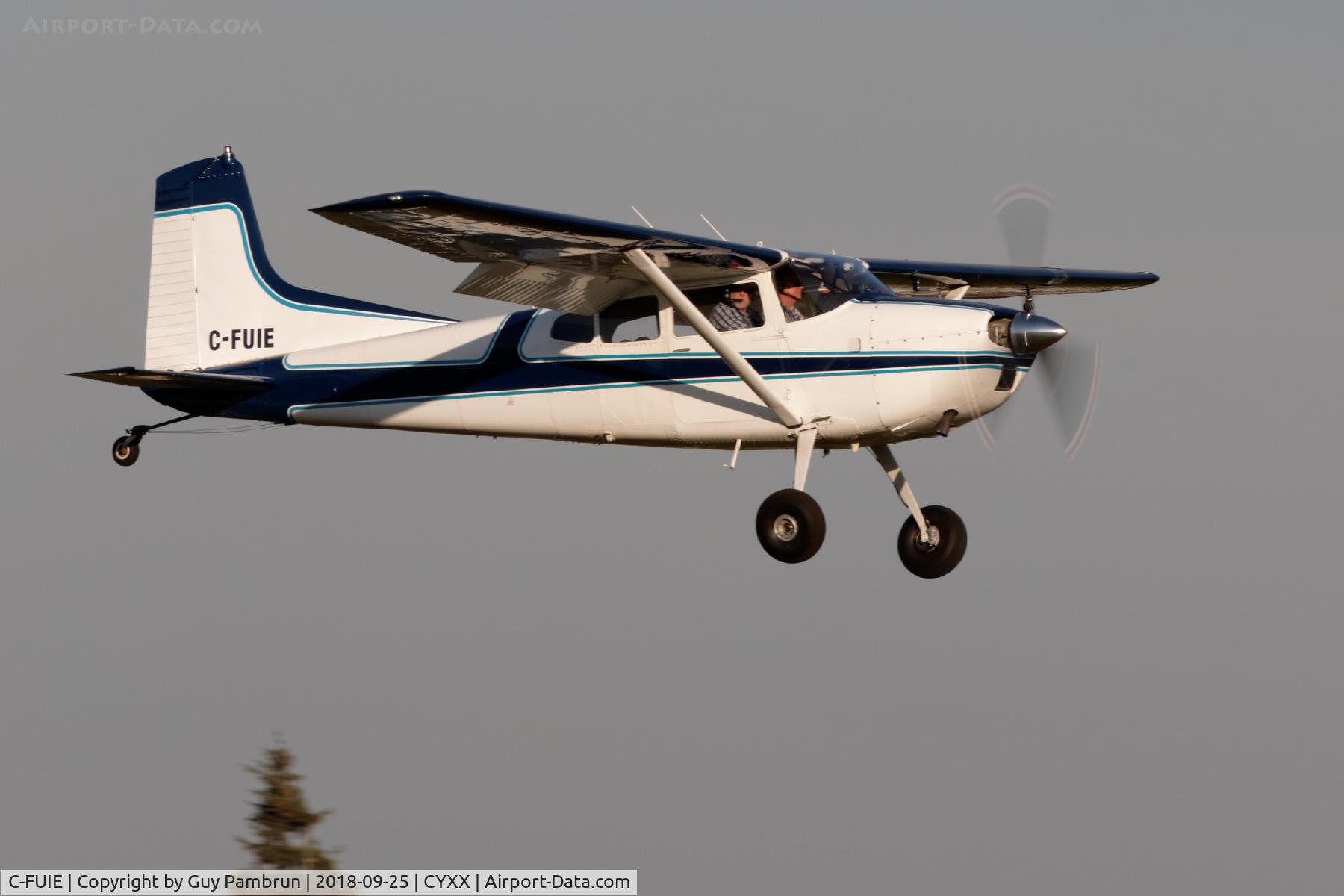 C-FUIE, 1966 Cessna A185E Skywagon 185 C/N 185 1060, Landing