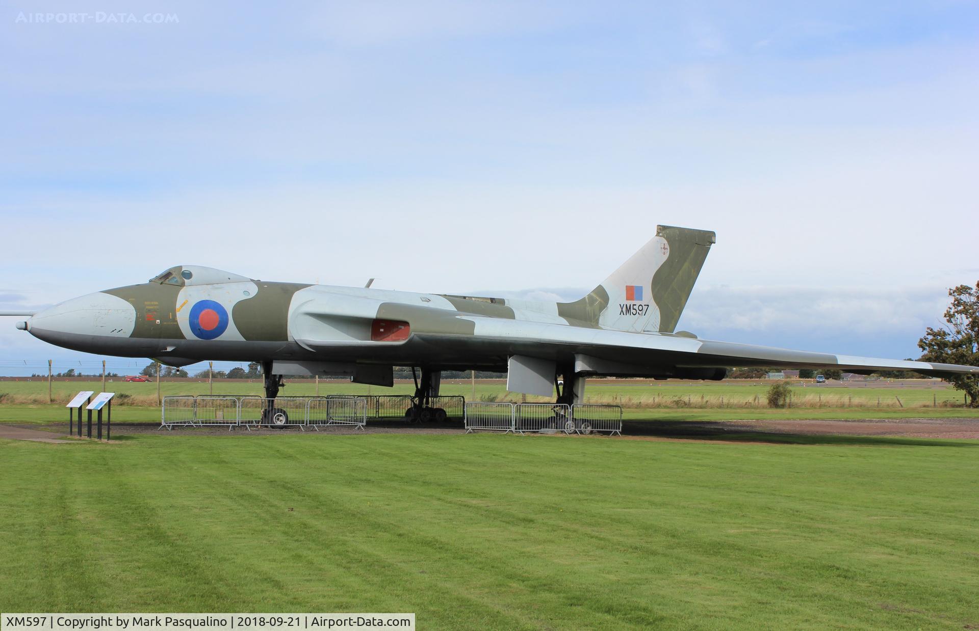 XM597, 1963 Avro Vulcan B.2 C/N Set 61, Avro Vulcan B.2 at the National Museum of Flight